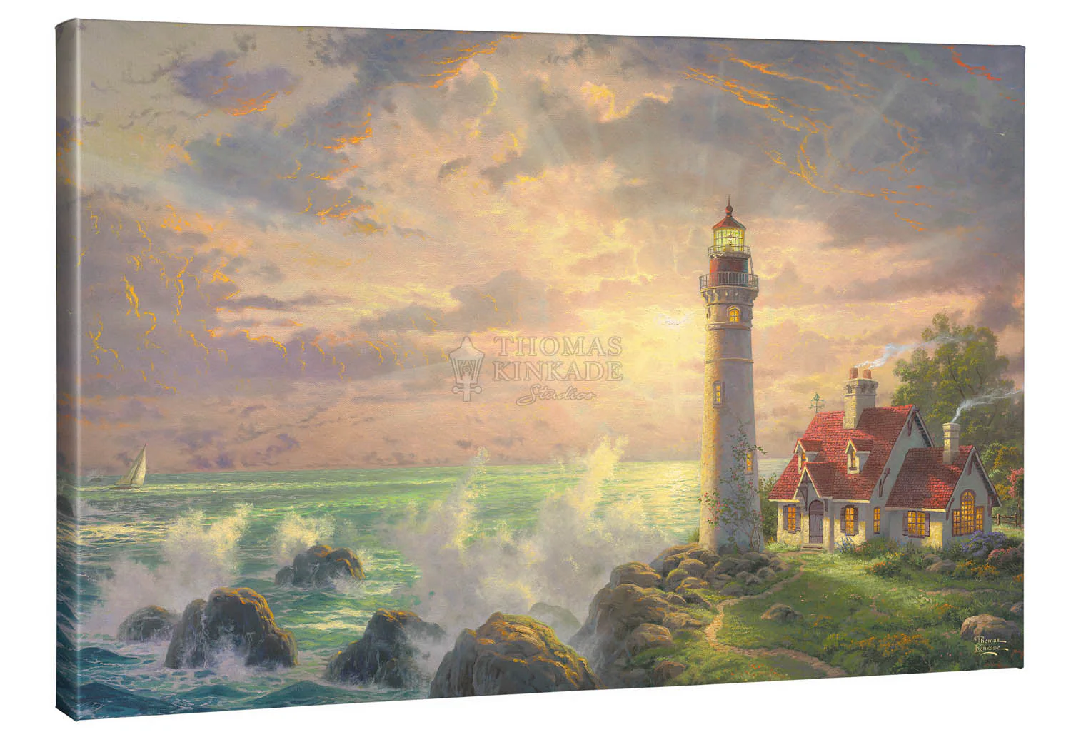 The Guiding Light - 24" x 36" Gallery Wrap Canvas - Image 2
