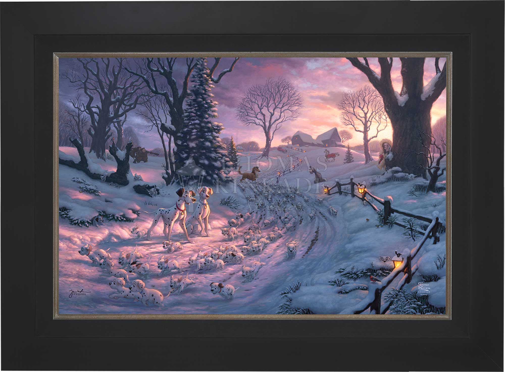 Disney 101 Dalmatians on the Run - Limited Edition Canvas - Image 10