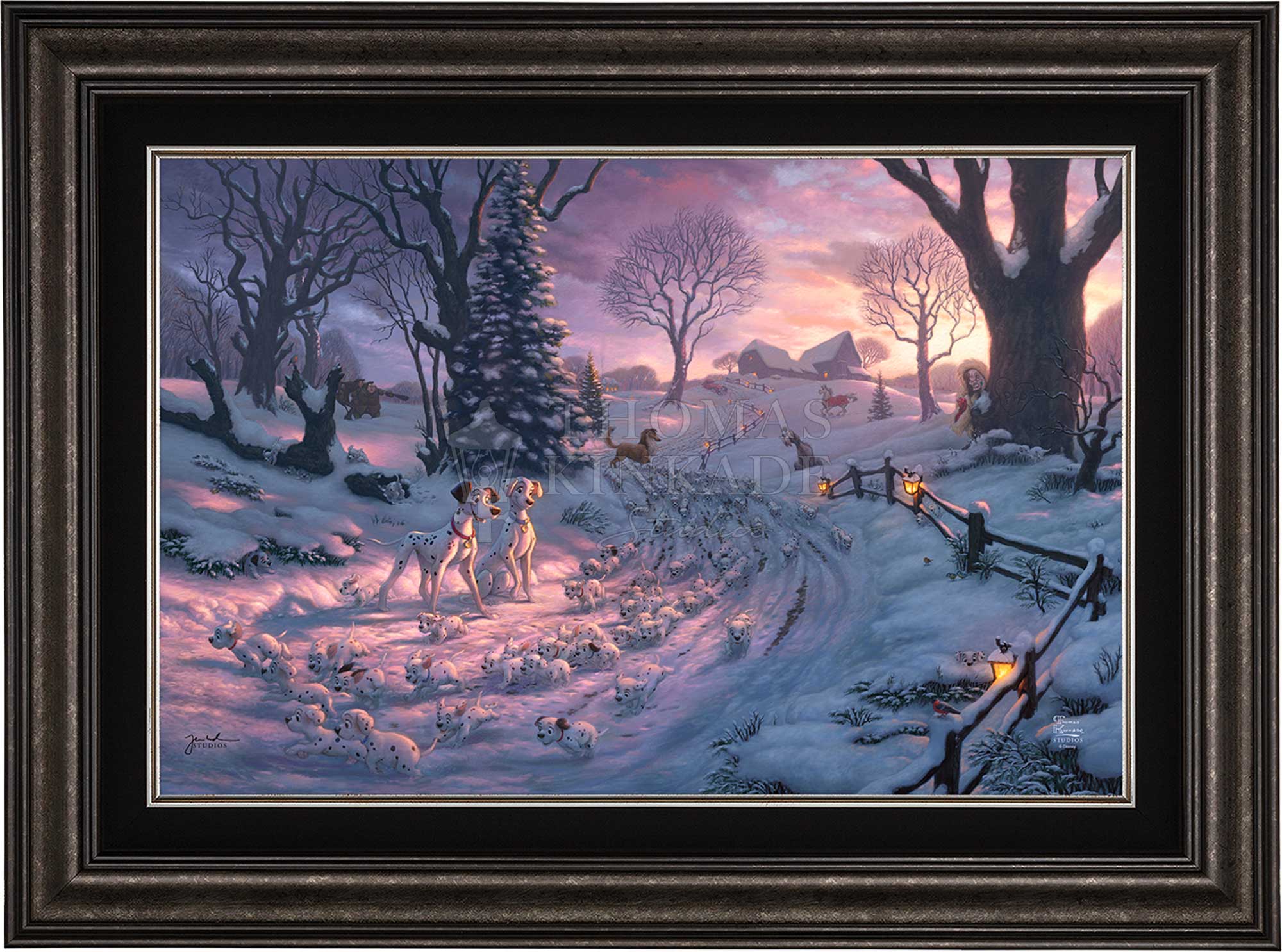 Disney 101 Dalmatians on the Run - Limited Edition Canvas - Image 12