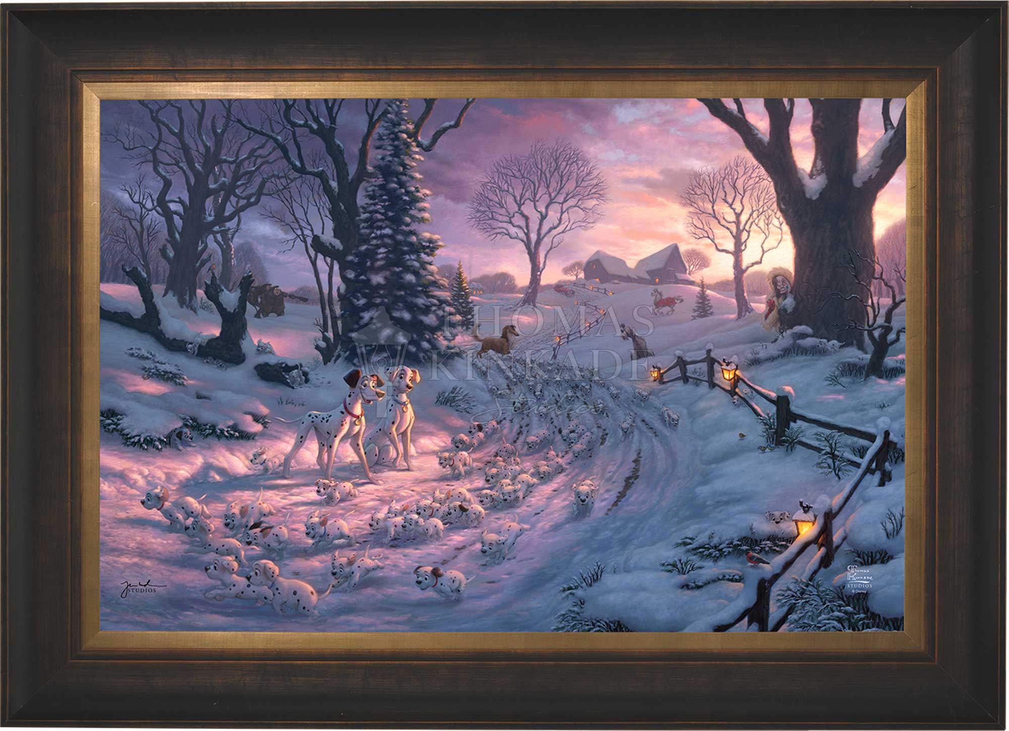 Disney 101 Dalmatians on the Run - Limited Edition Canvas - Image 14