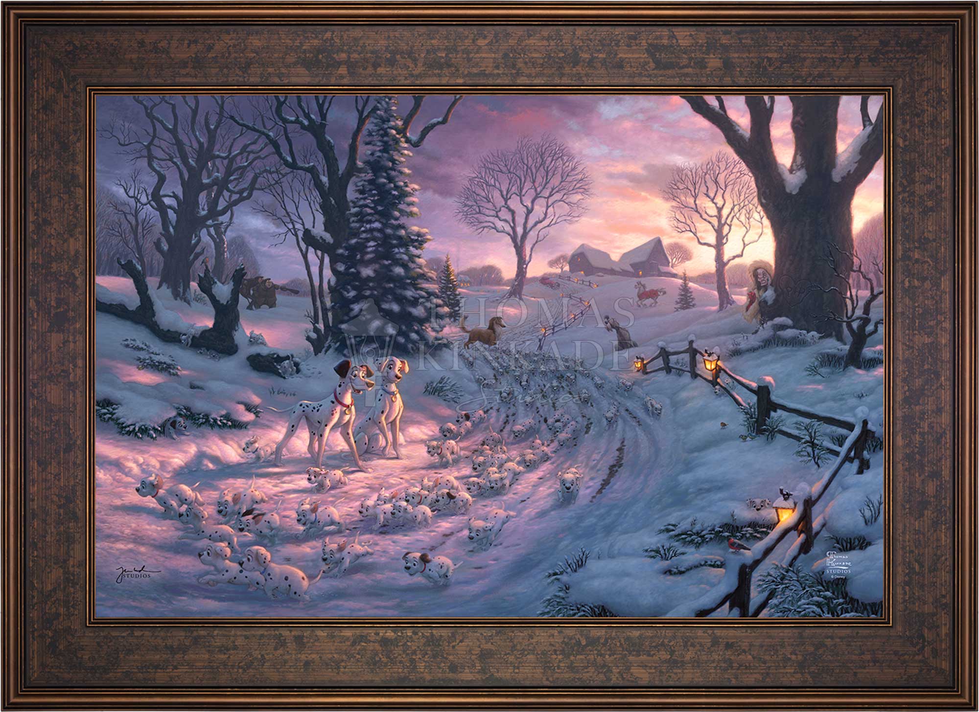 Disney 101 Dalmatians on the Run - Limited Edition Canvas - Image 15
