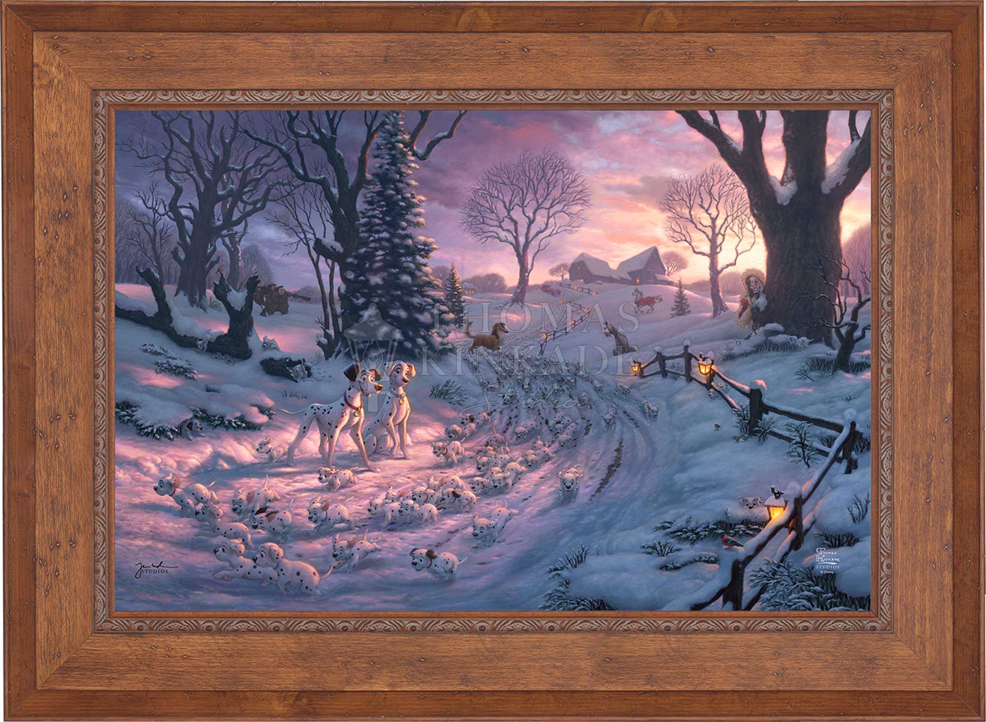 Disney 101 Dalmatians on the Run - Limited Edition Canvas - Image 20