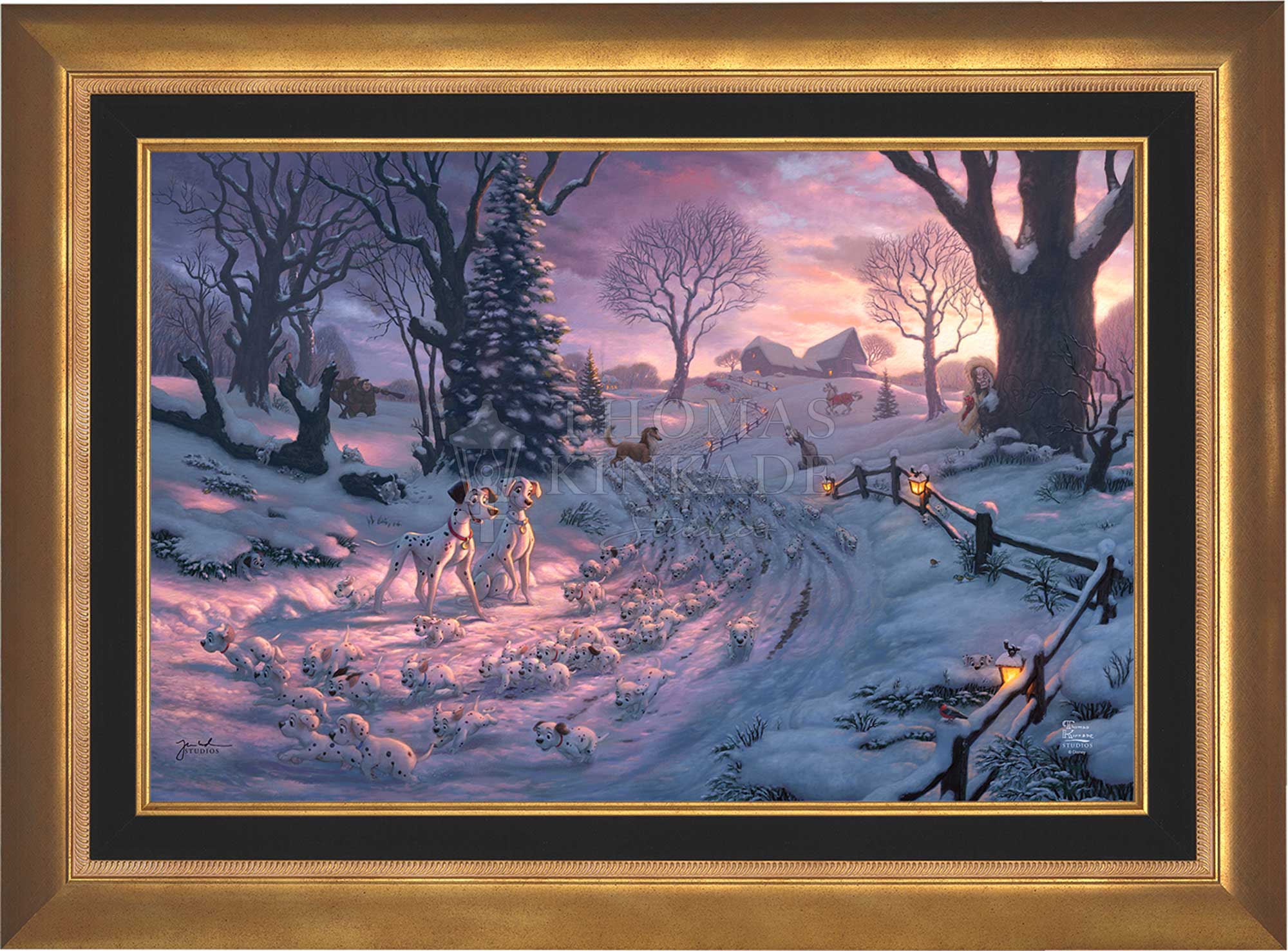 Disney 101 Dalmatians on the Run - Limited Edition Canvas - Image 4