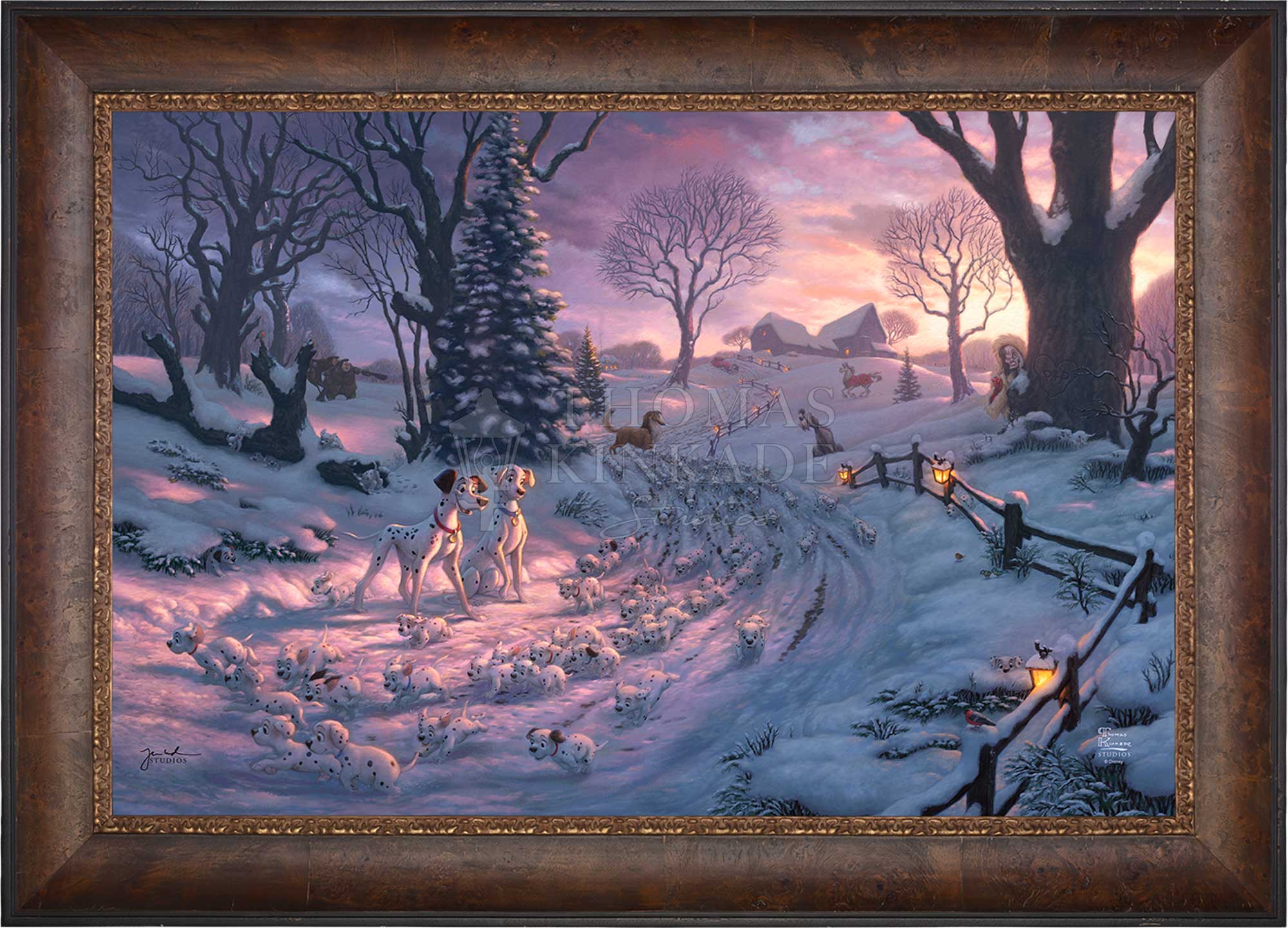 Disney 101 Dalmatians on the Run - Limited Edition Canvas - Image 7
