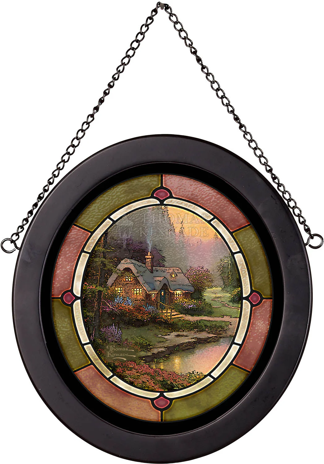 Meadowood Cottage - 8" x 7" Framed Glass Art