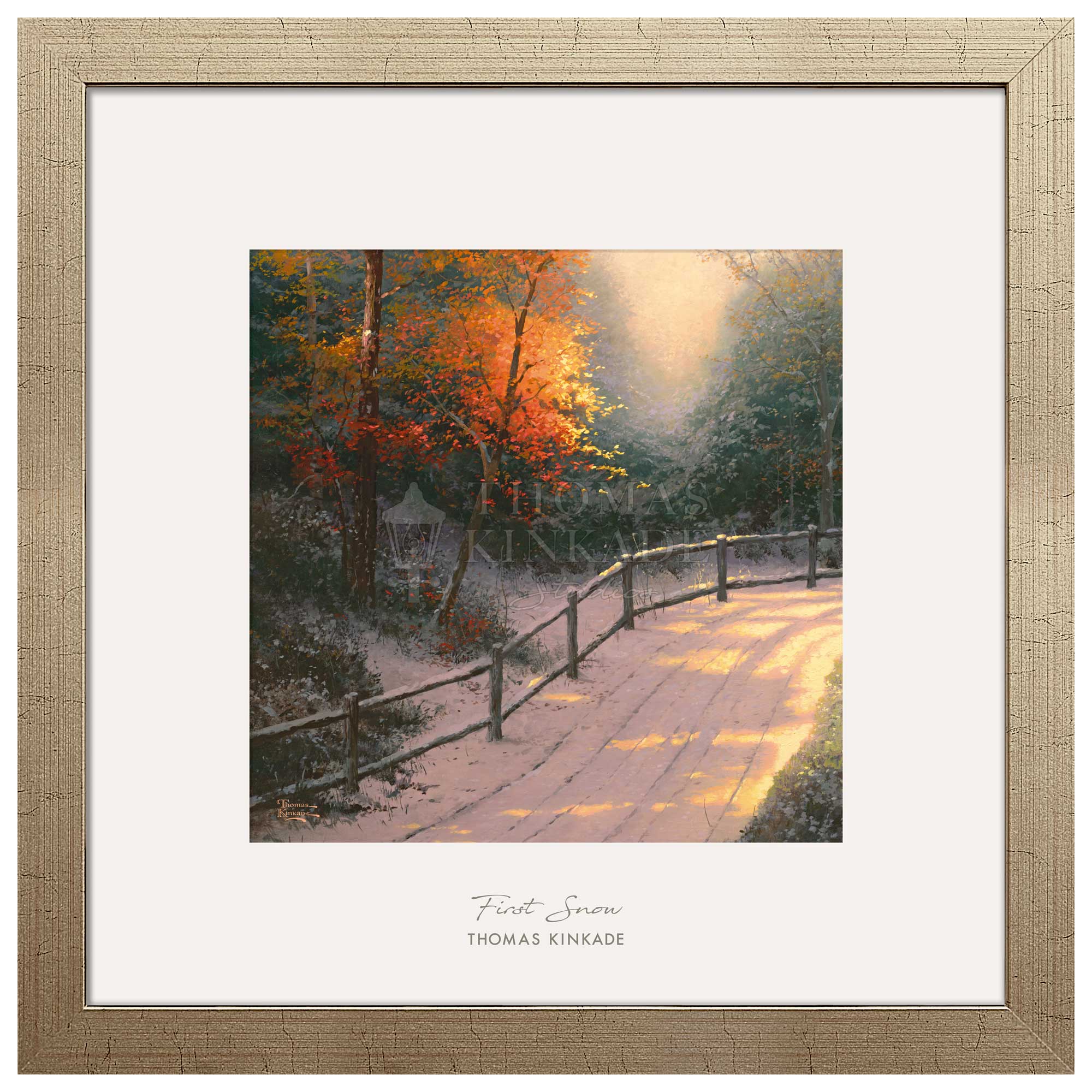 First Snow - 32" x 32" Prominence