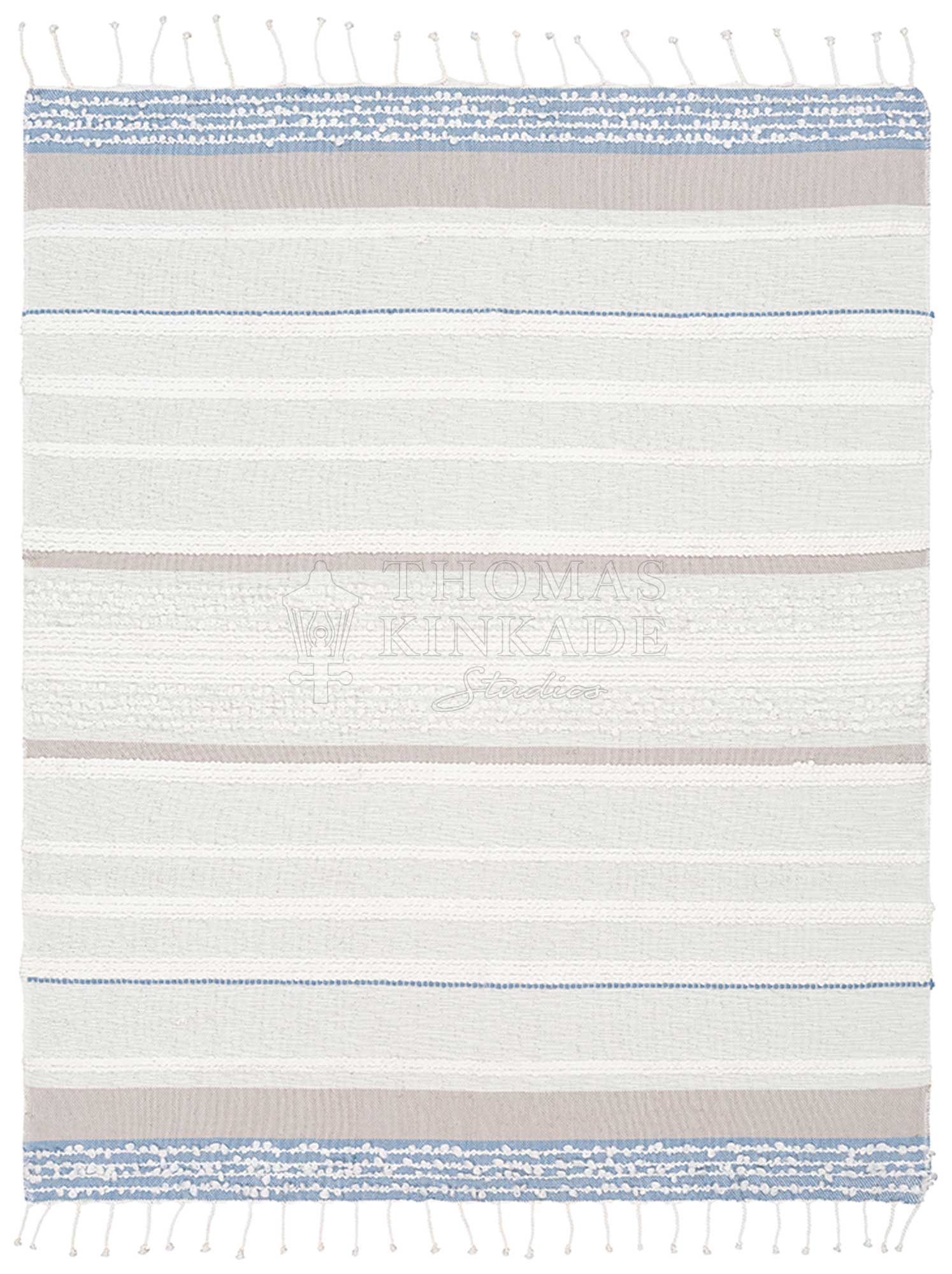 Blue & Gray - 50" x 60" Throw
