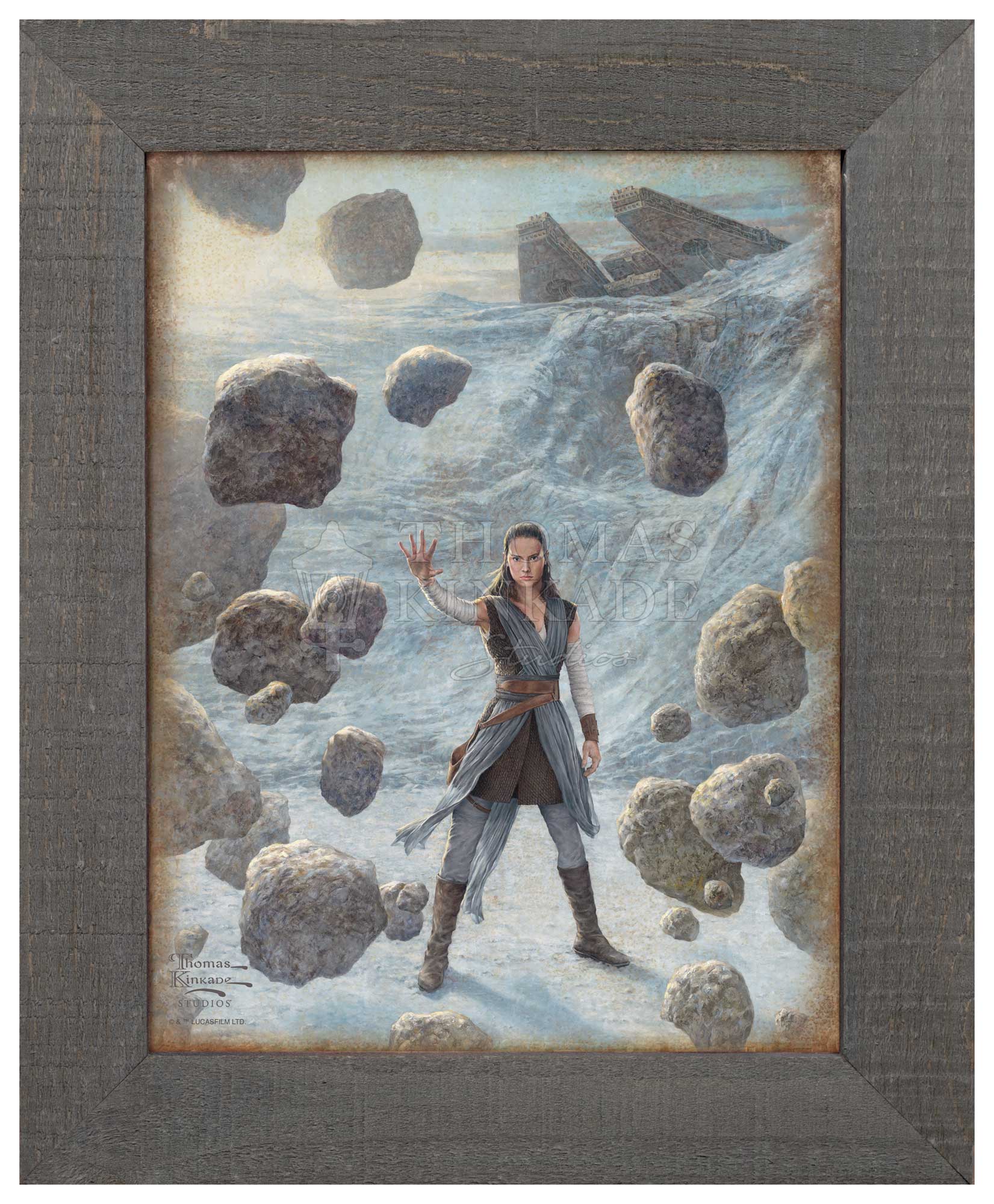 Rey™ of Hope - 12.5" x 16" Framed Metal Print