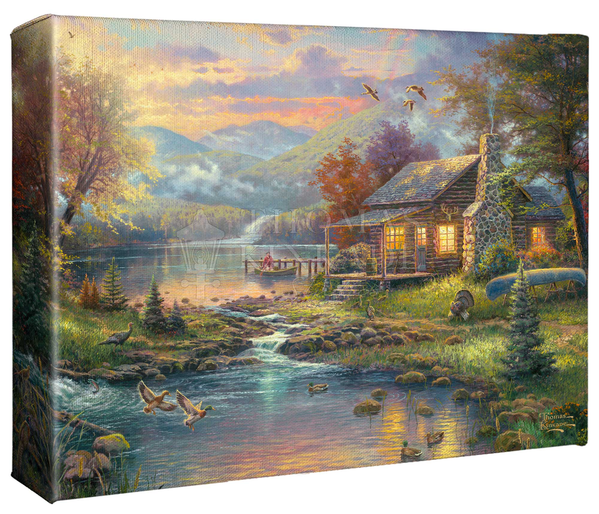 Nature's Paradise - 8" x 10" Gallery Wrapped Canvas