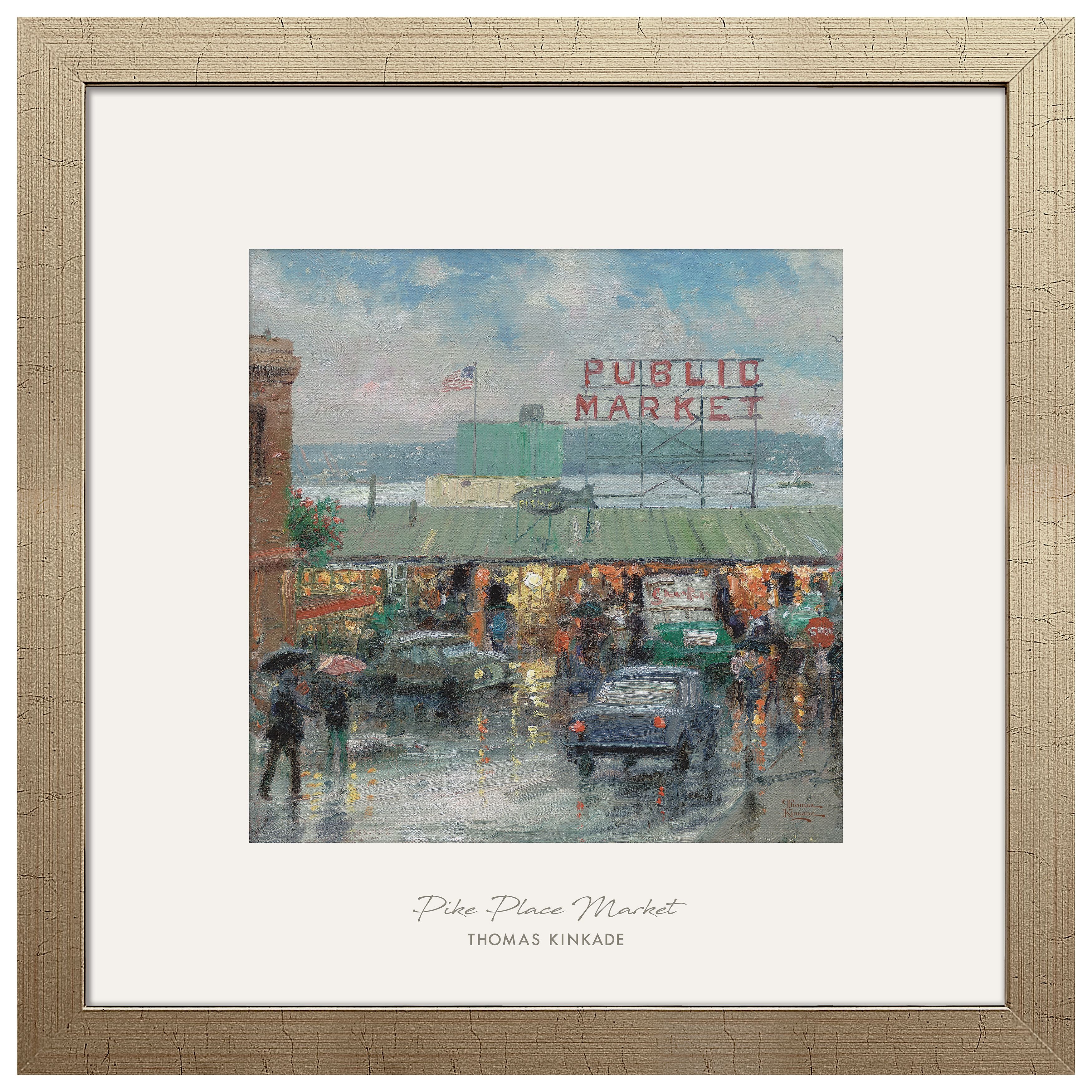 Pike Place Market, Seattle - 30" x 30" Prominence