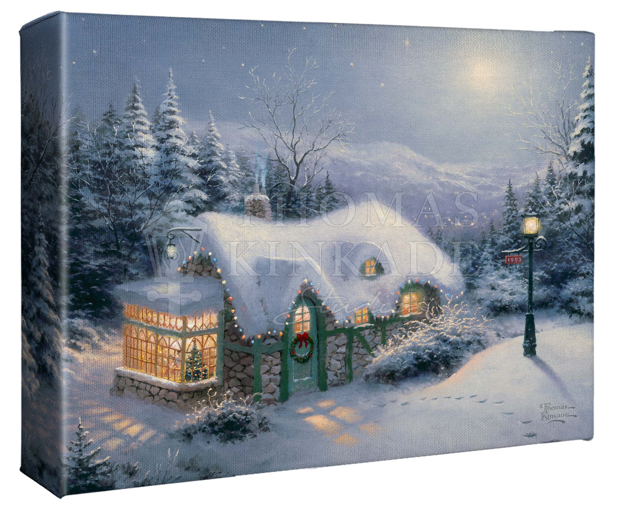 Silent Night - 8" x 10" Gallery Wrapped Canvas