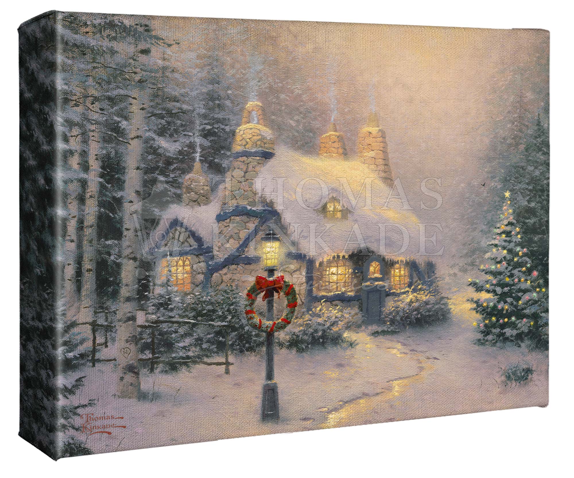 Stonehearth Hutch - 8" x 10" Gallery Wrapped Canvas