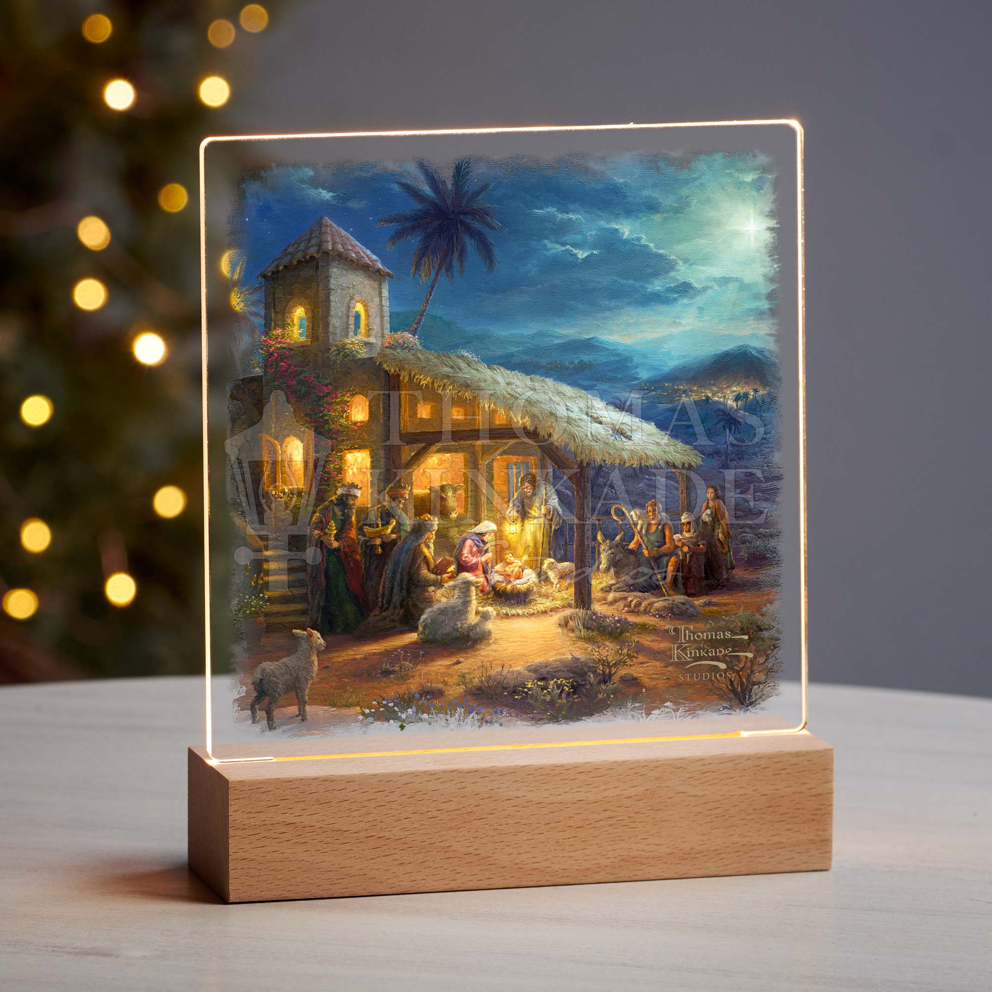 The Nativity - Acrylic Night Light