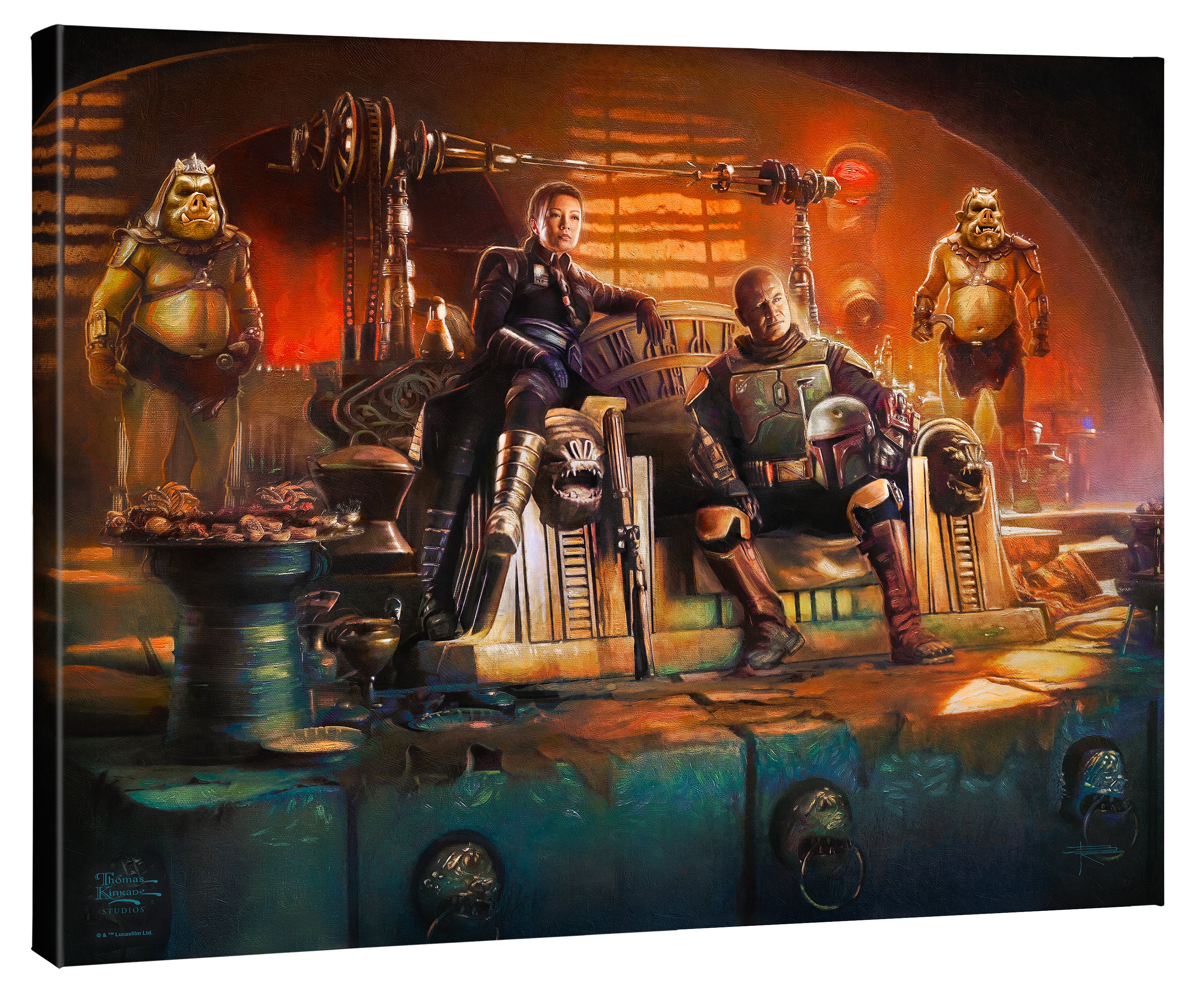 The Book of Boba Fett™ - A New Beginning - 24" x 30" Gallery Wrapped Canvas - Image 2