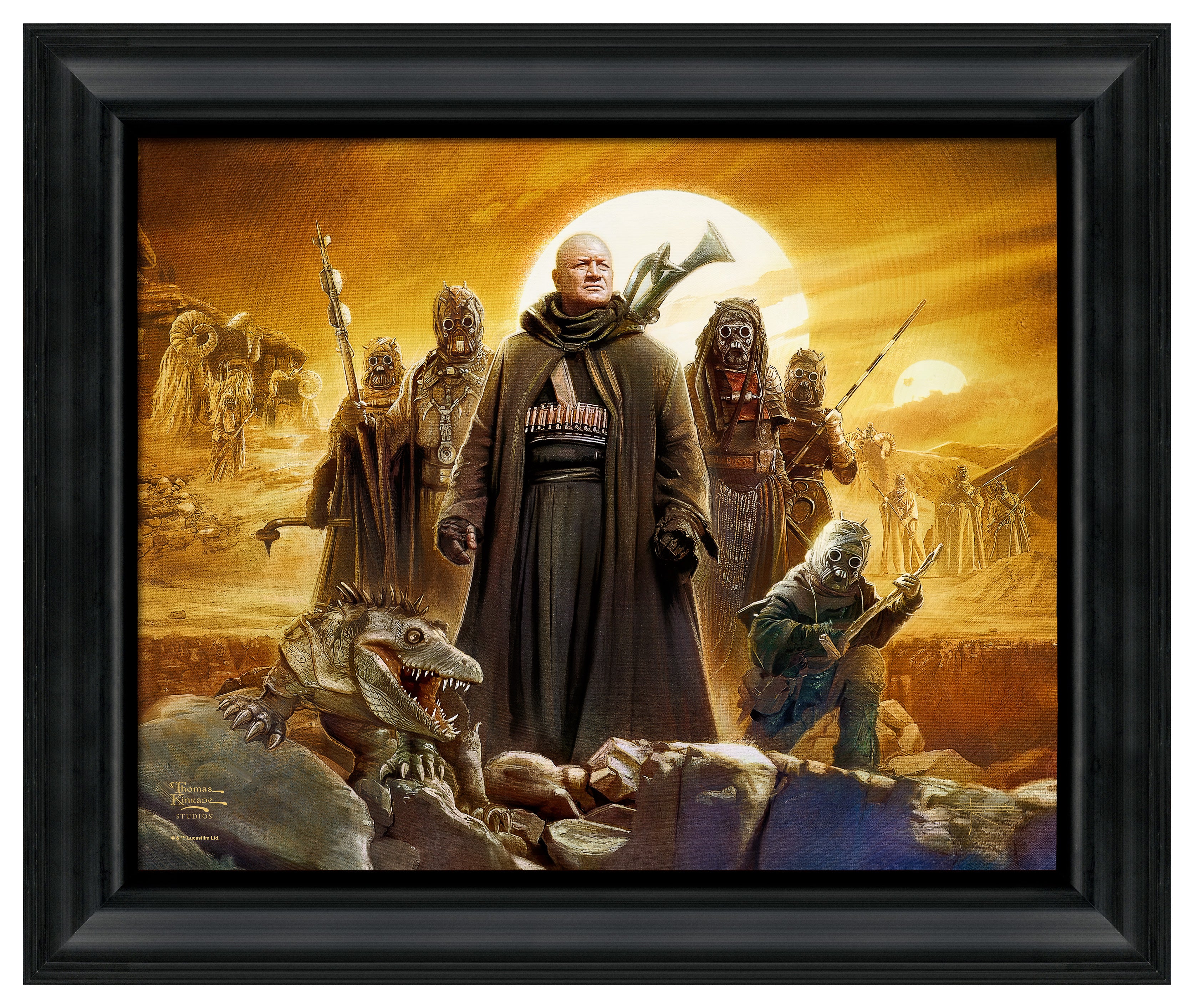 The Book of Boba Fett™ - Tusken Raiders™ - 16" x 20" Brushstroke Vignette