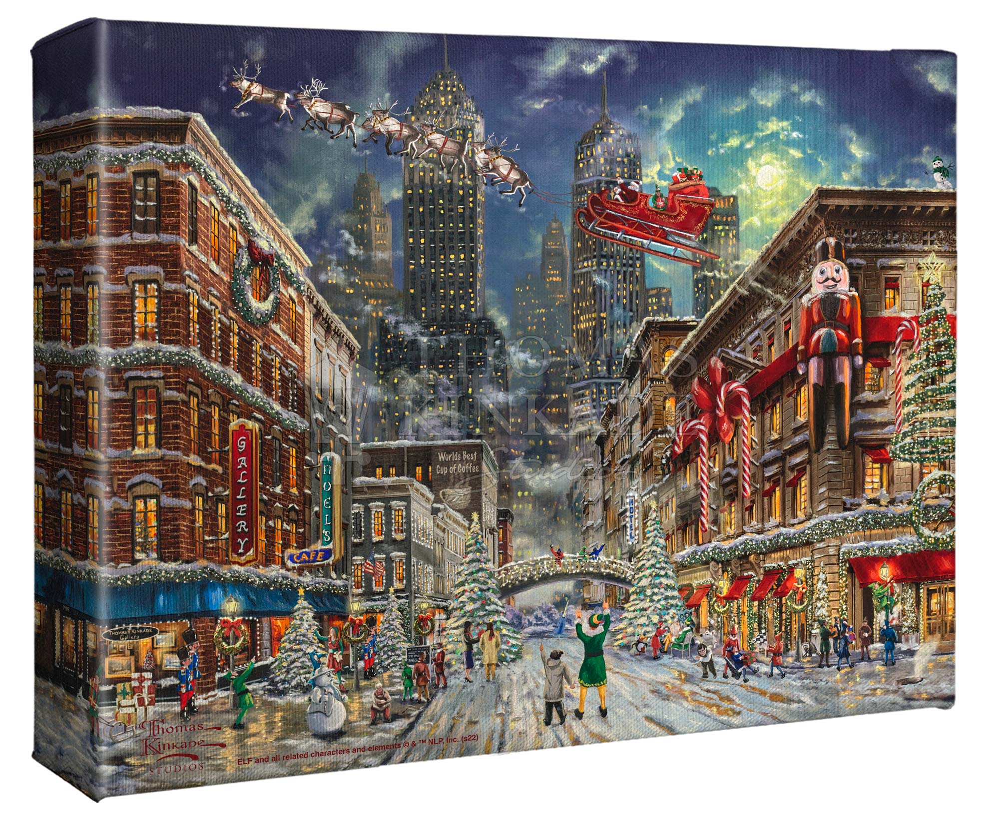 Elf™ - 8" x 10" Gallery Wrapped Canvas - Image 2