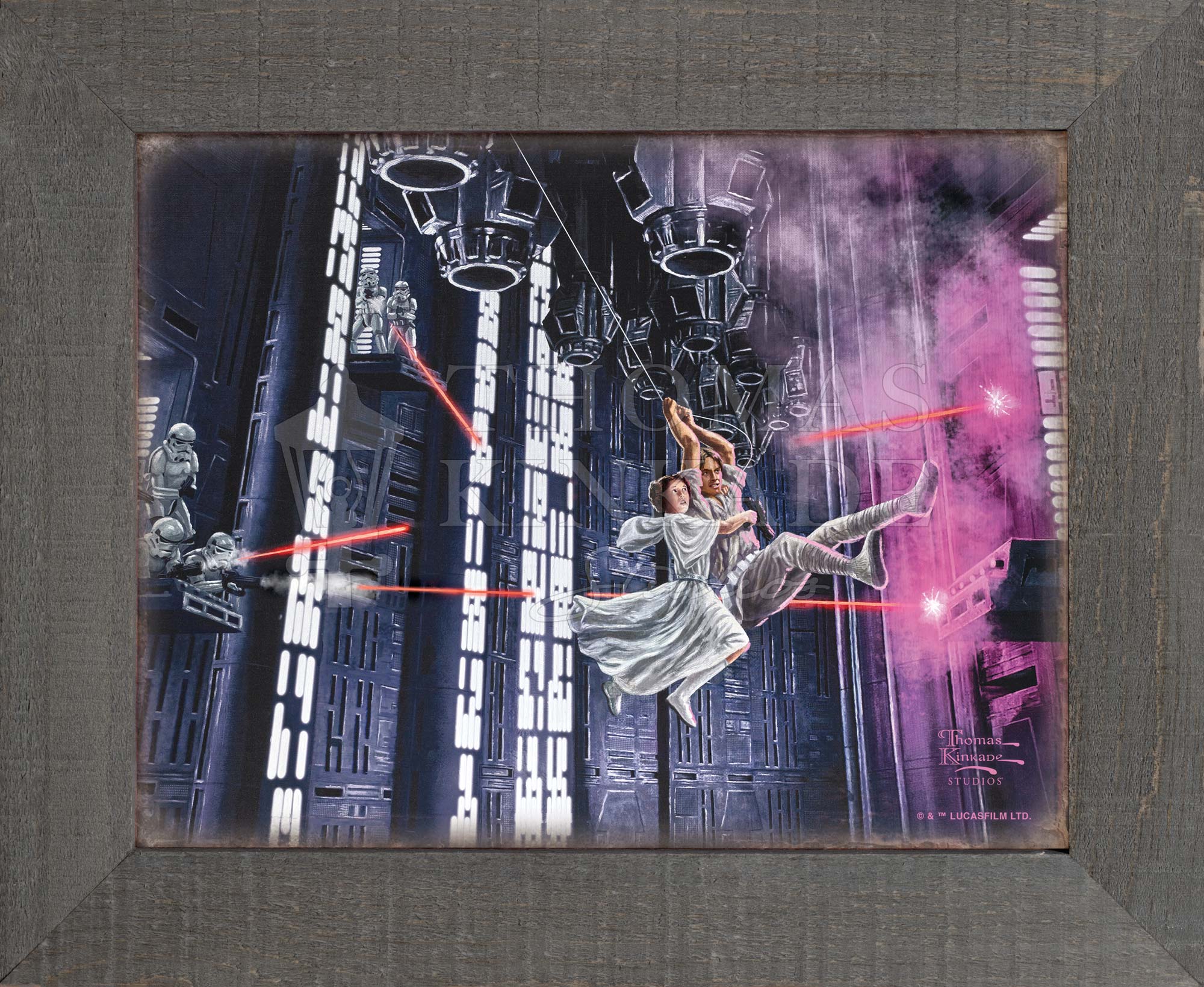 On the Run - 12.5" x 16" Framed Metal Print