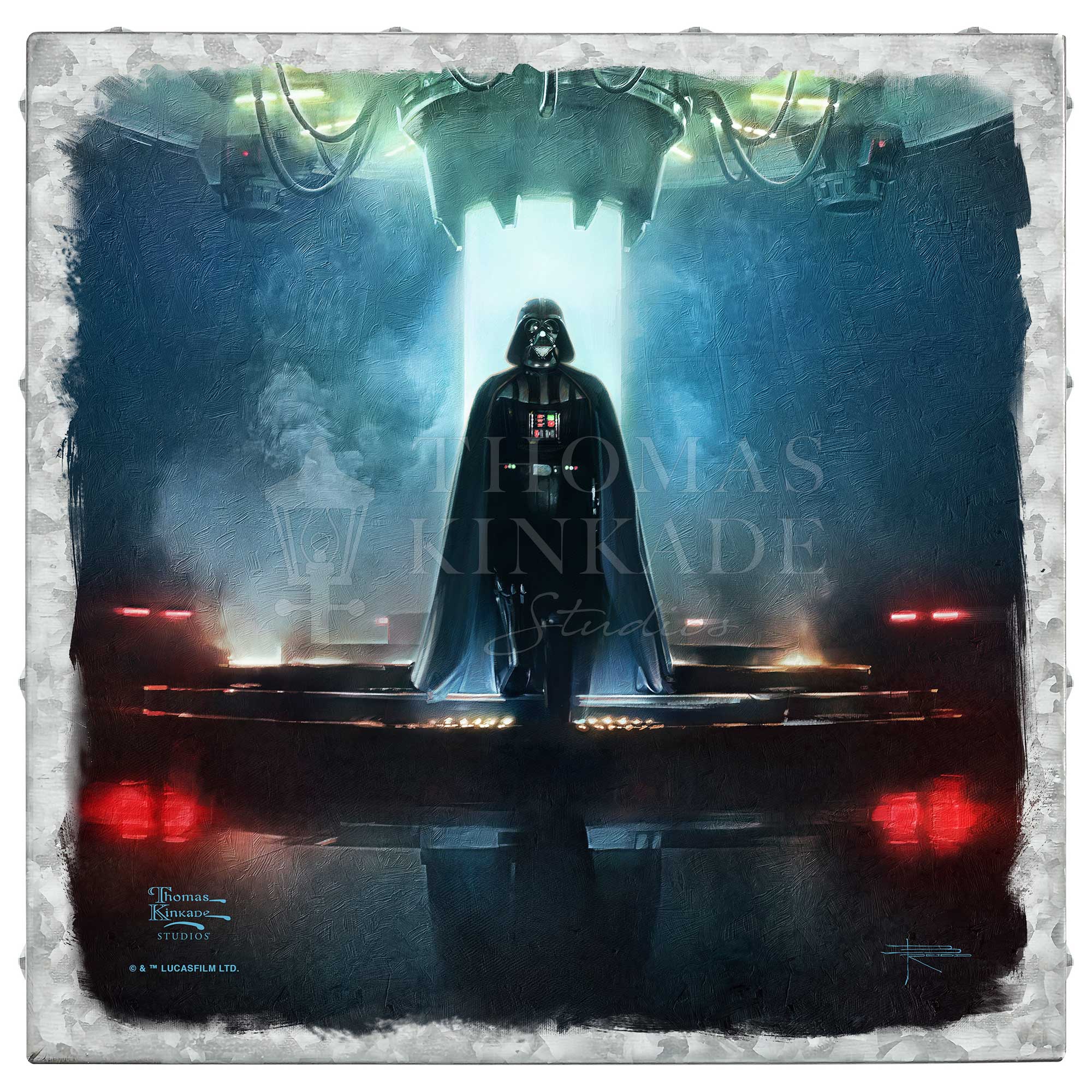 Obi-Wan Kenobi™ - Darkness Has Arrived - 14" x 14" Metal Box Art
