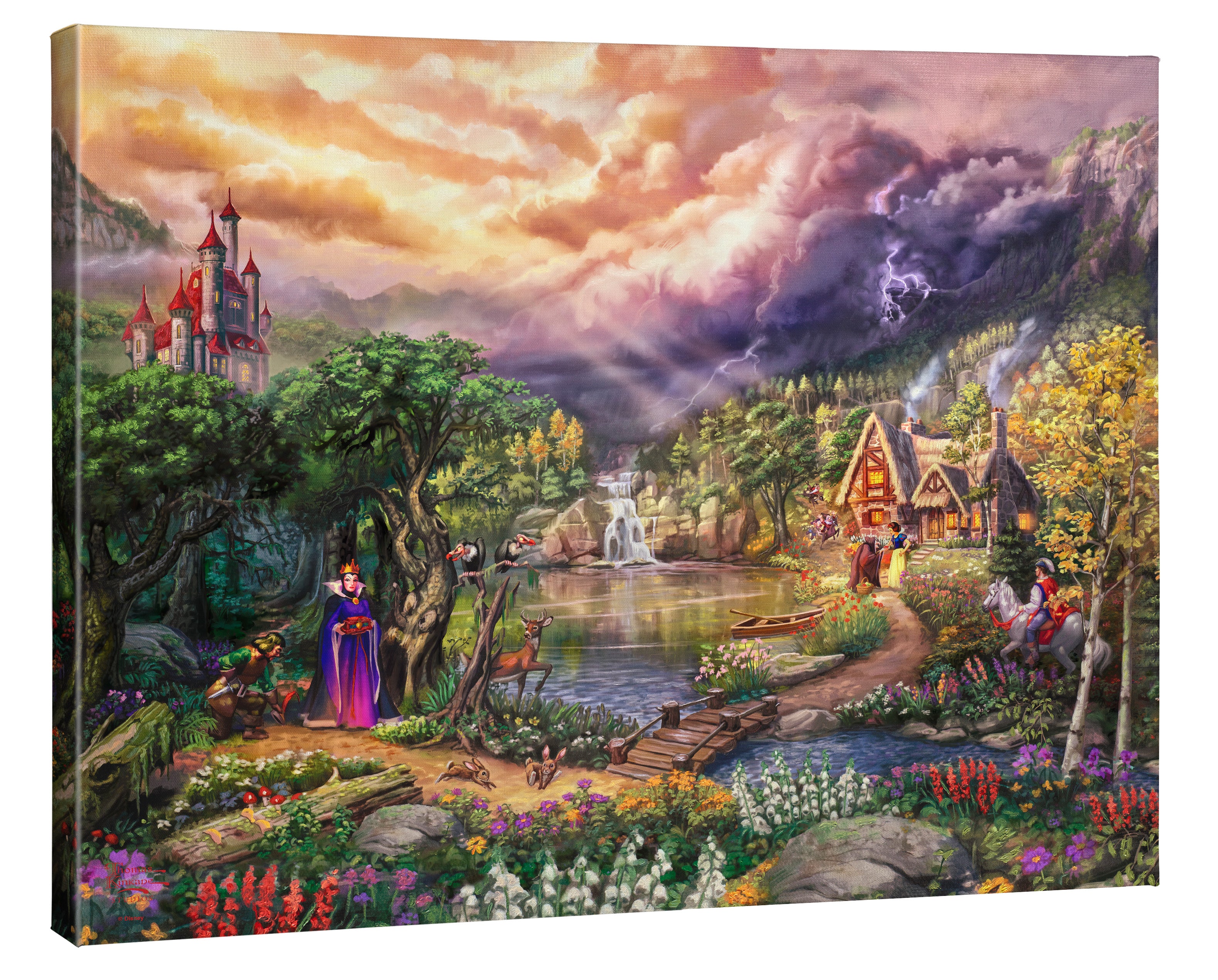 Disney The Evil Queen - 24" x 30" Gallery Wrapped Canvas - Image 2