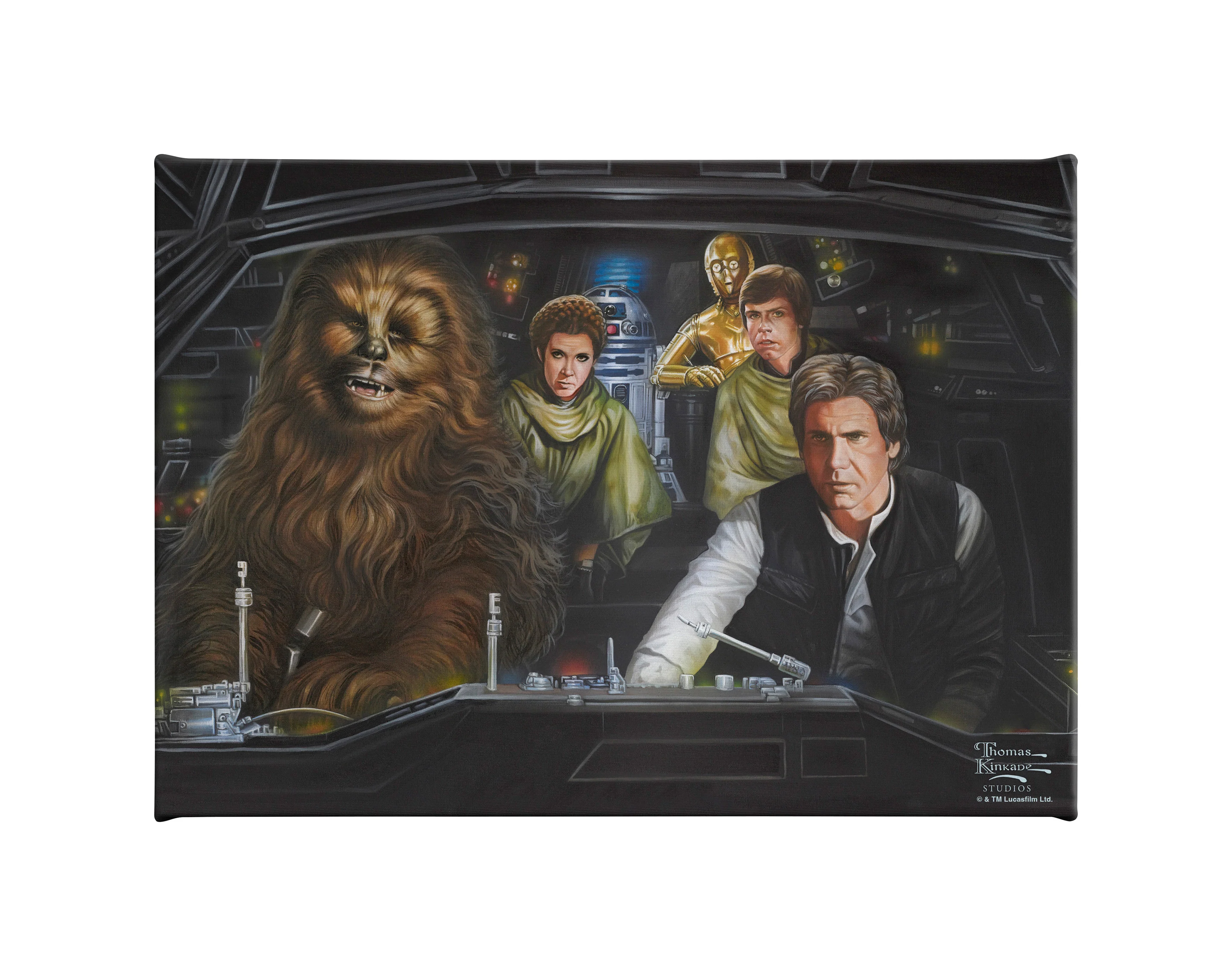 Strike Team - 10" x 14" Gallery Wrapped Canvas - Image 2