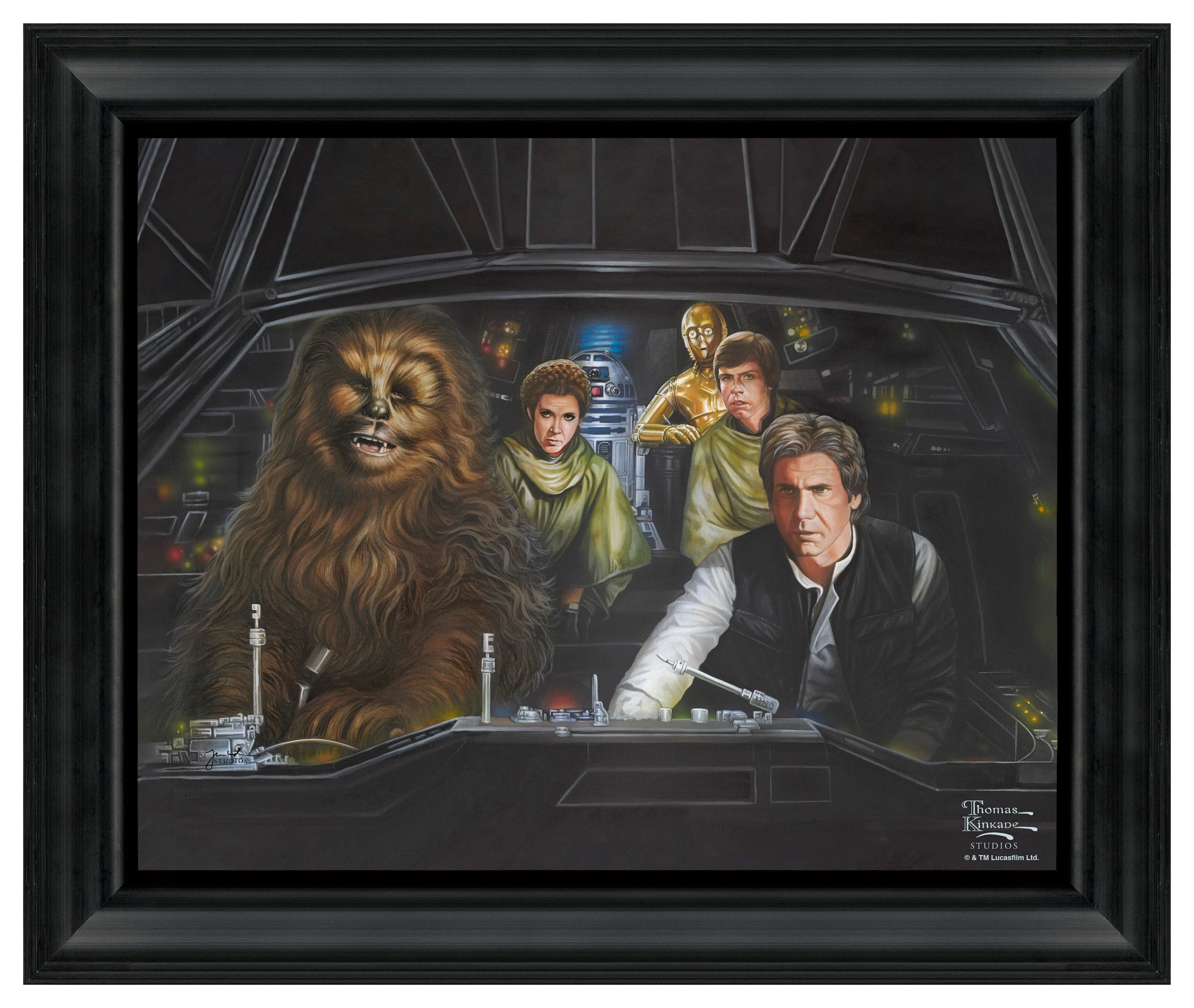 Strike Team - 16" x 20" Brushstroke Vignette - Image 2
