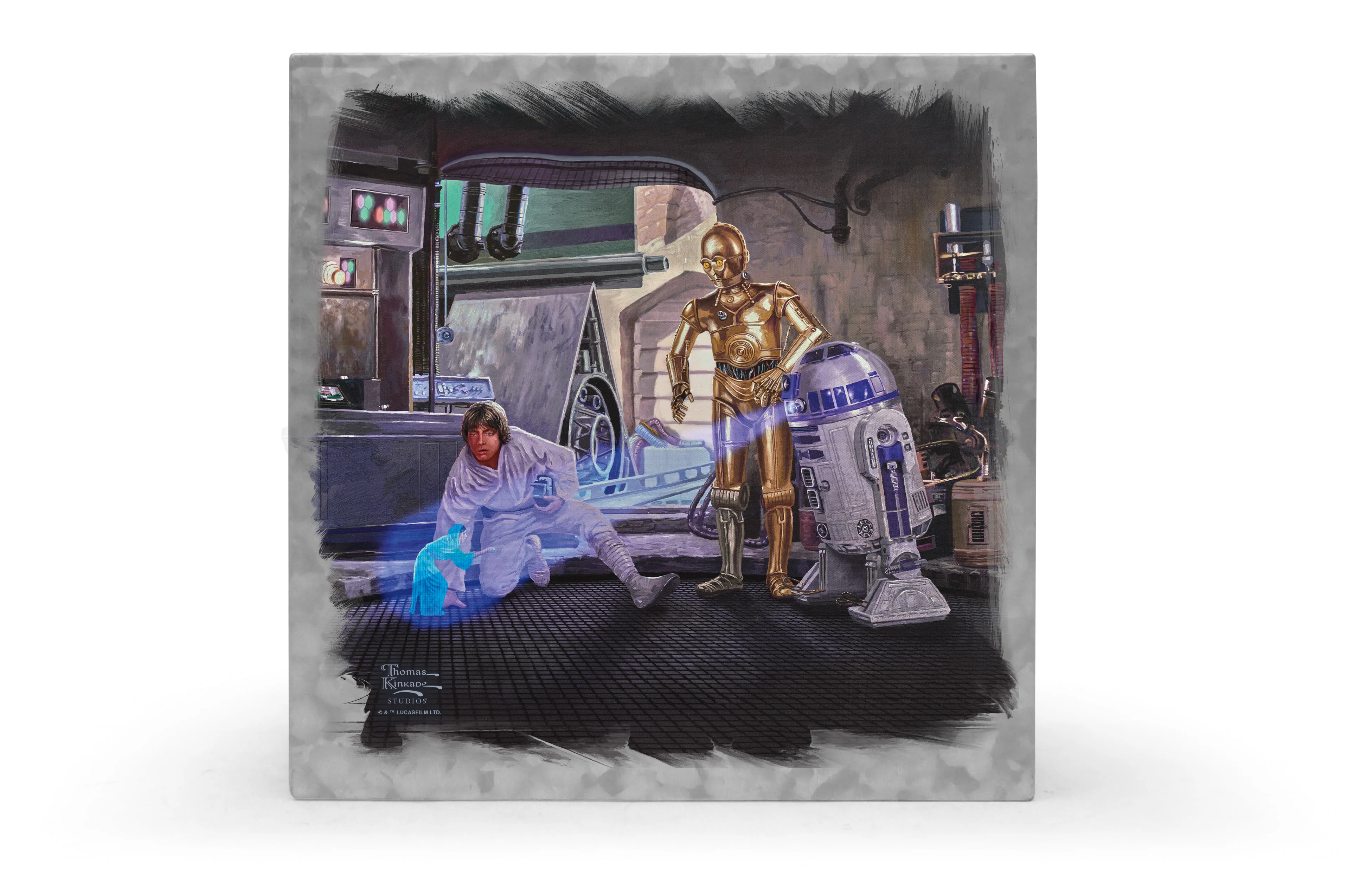You're My Only Hope - 14" x 14" Metal Box Art