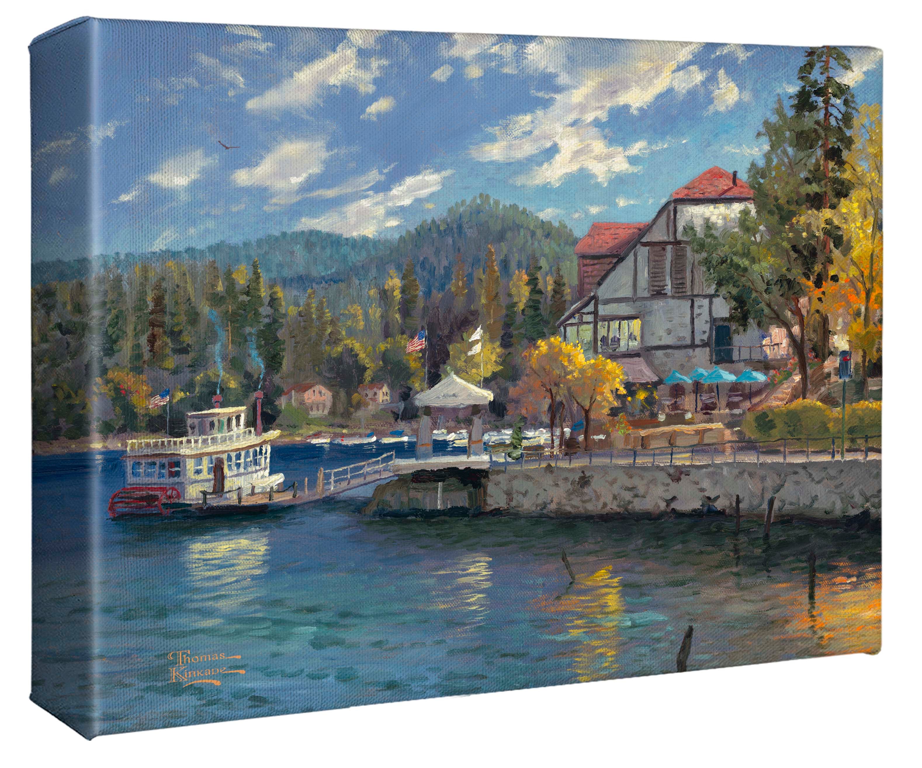 Lake Arrowhead - 8" x 10" Gallery Wrapped Canvas - Image 2