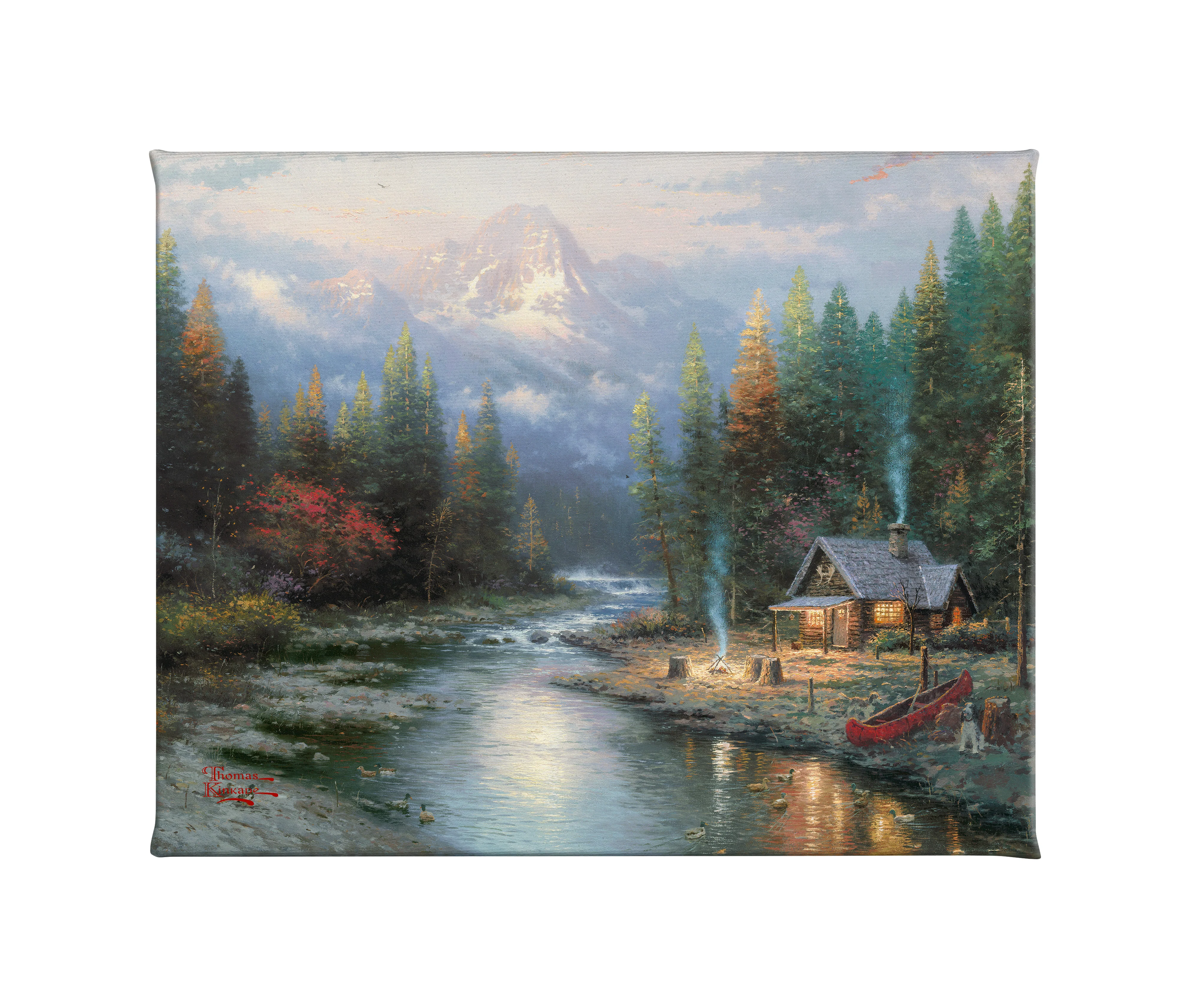 The End of a Perfect Day II - 8" x 10" Gallery Wrapped Canvas