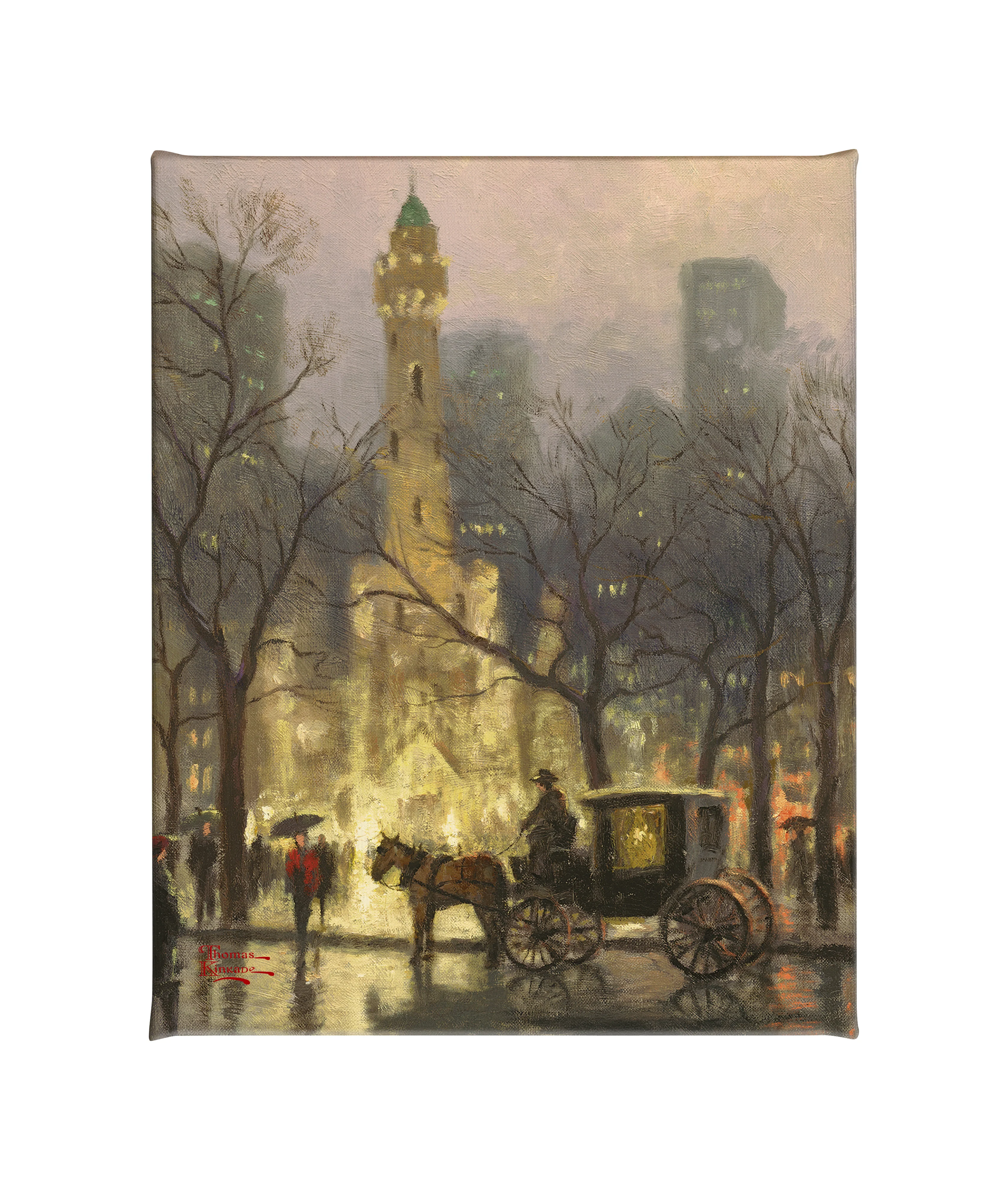 The Water Tower, Chicago - 8" x 10" Gallery Wrapped Canvas