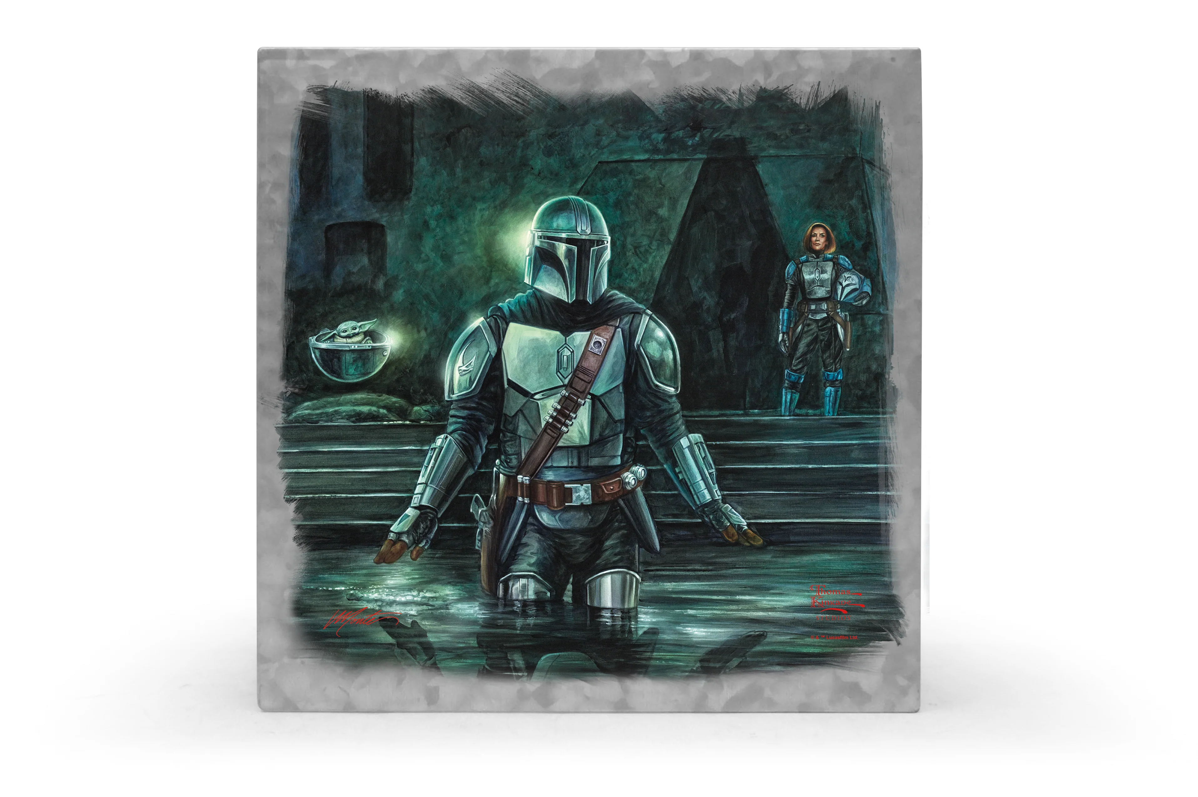 The Mandalorian™ - This is the Way - 14" x 14" Metal Box Art