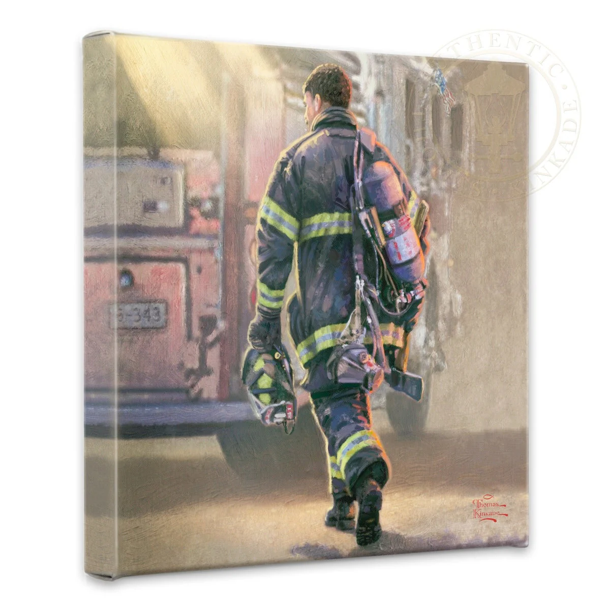 Selfless Service - 14" x 14" Gallery Wrapped Canvas - Image 2