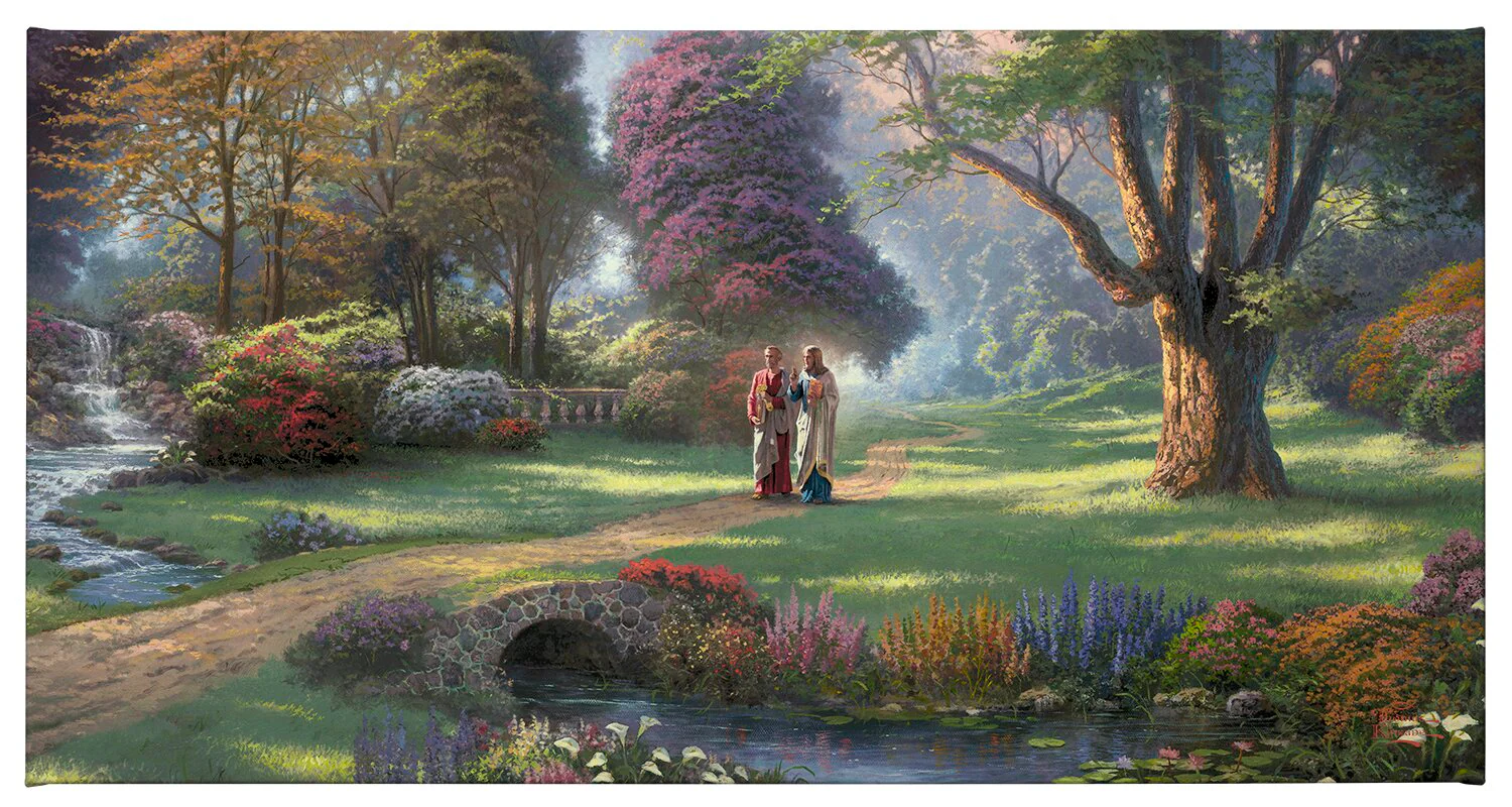 Walk of Faith - 16" x 31" Gallery Wrapped Canvas