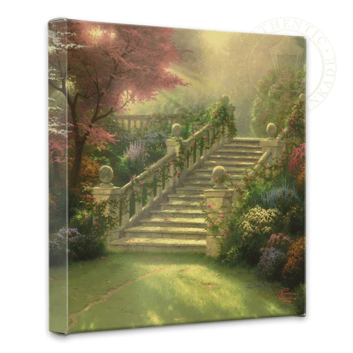 Stairway to Paradise - 14" x 14" Gallery Wrapped Canvas - Image 2
