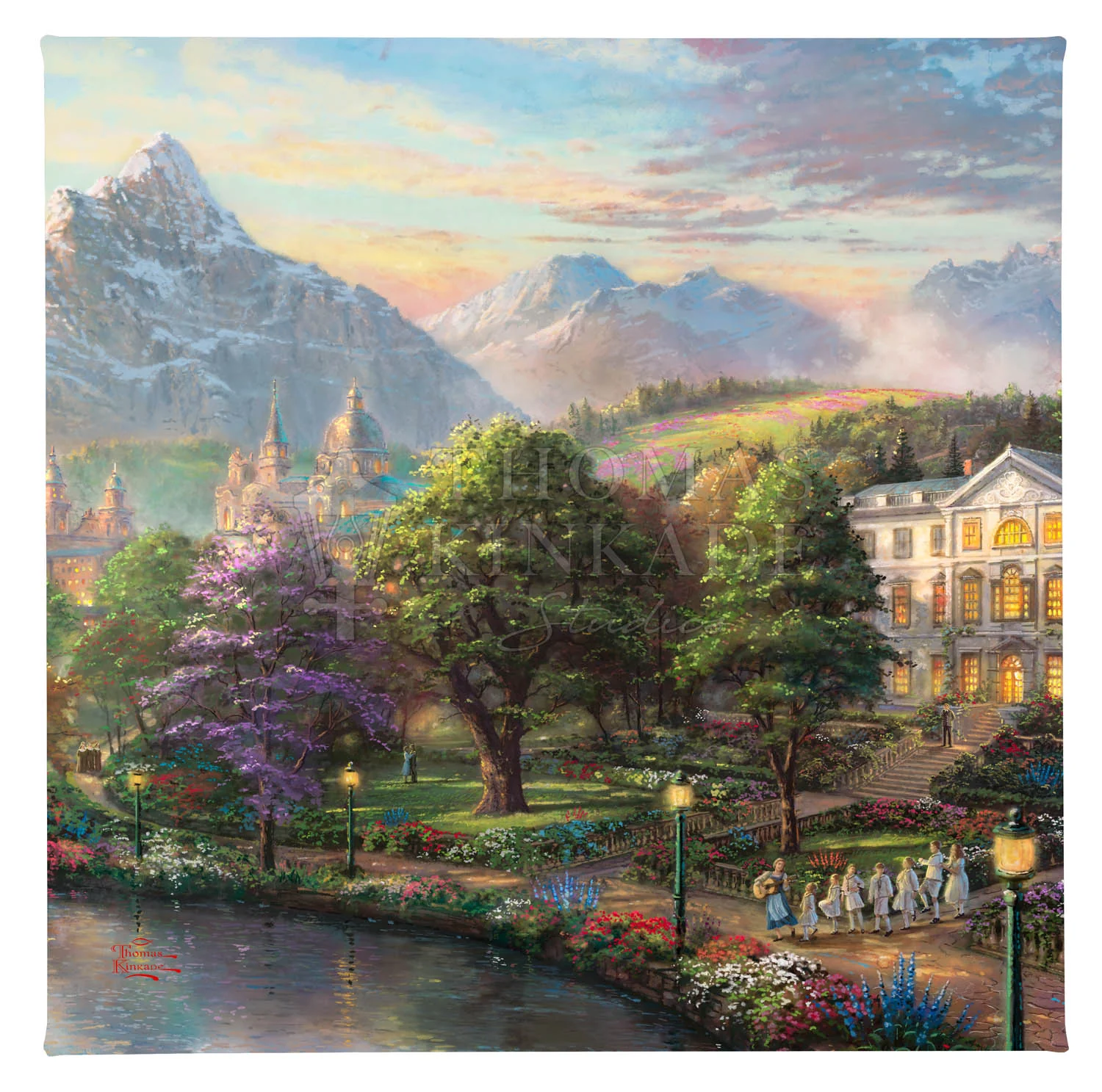 The Sound of Music - 14" x 14" Gallery Wrapped Canvas