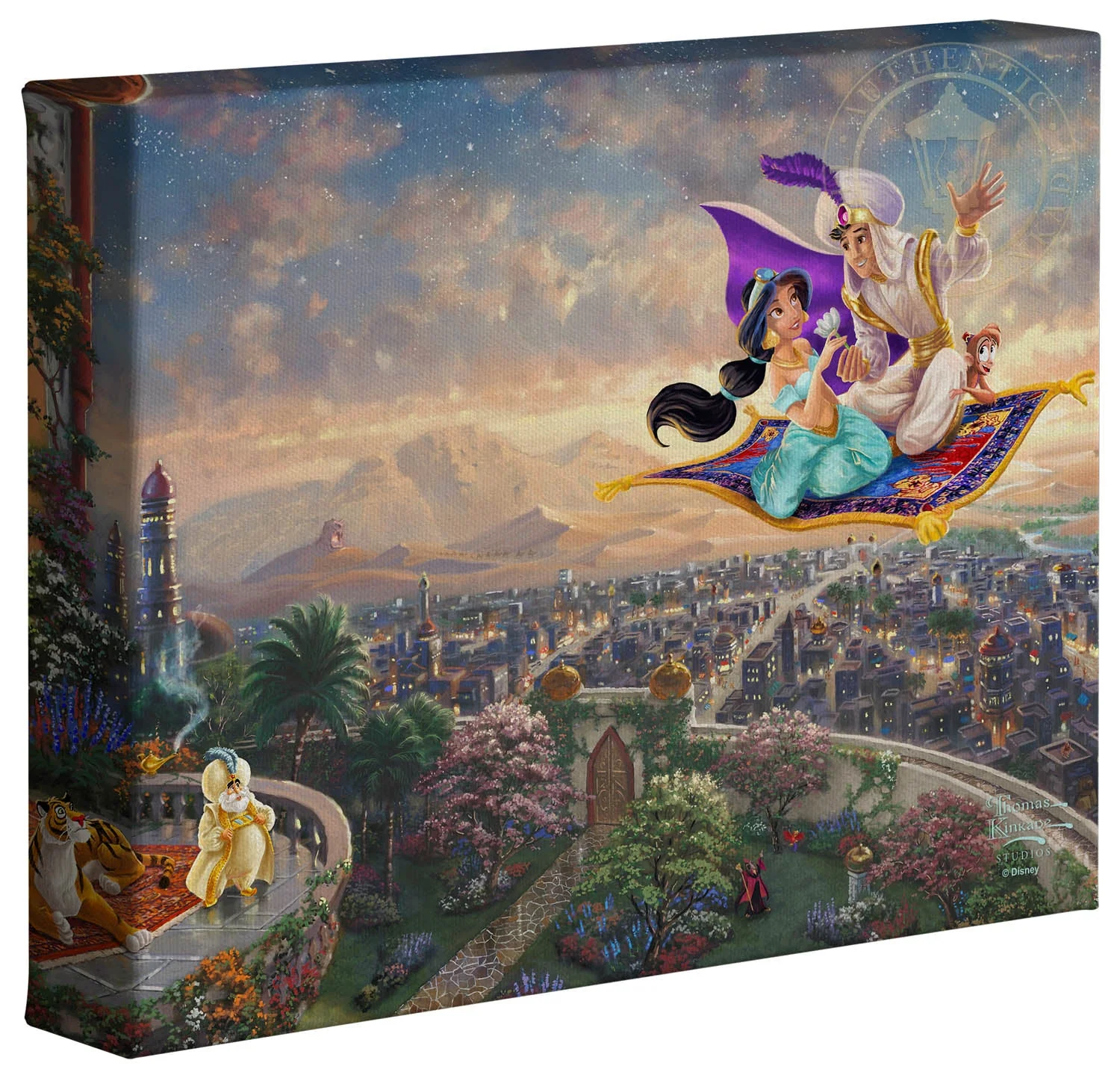 Disney Aladdin - 8" x 10" Gallery Wrapped Canvas
