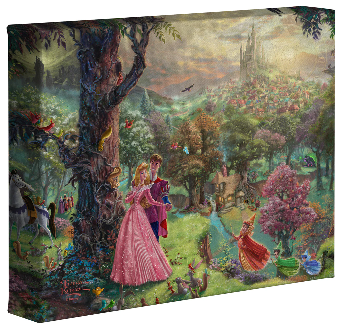Disney Sleeping Beauty - 8" x 10" Gallery Wrapped Canvas
