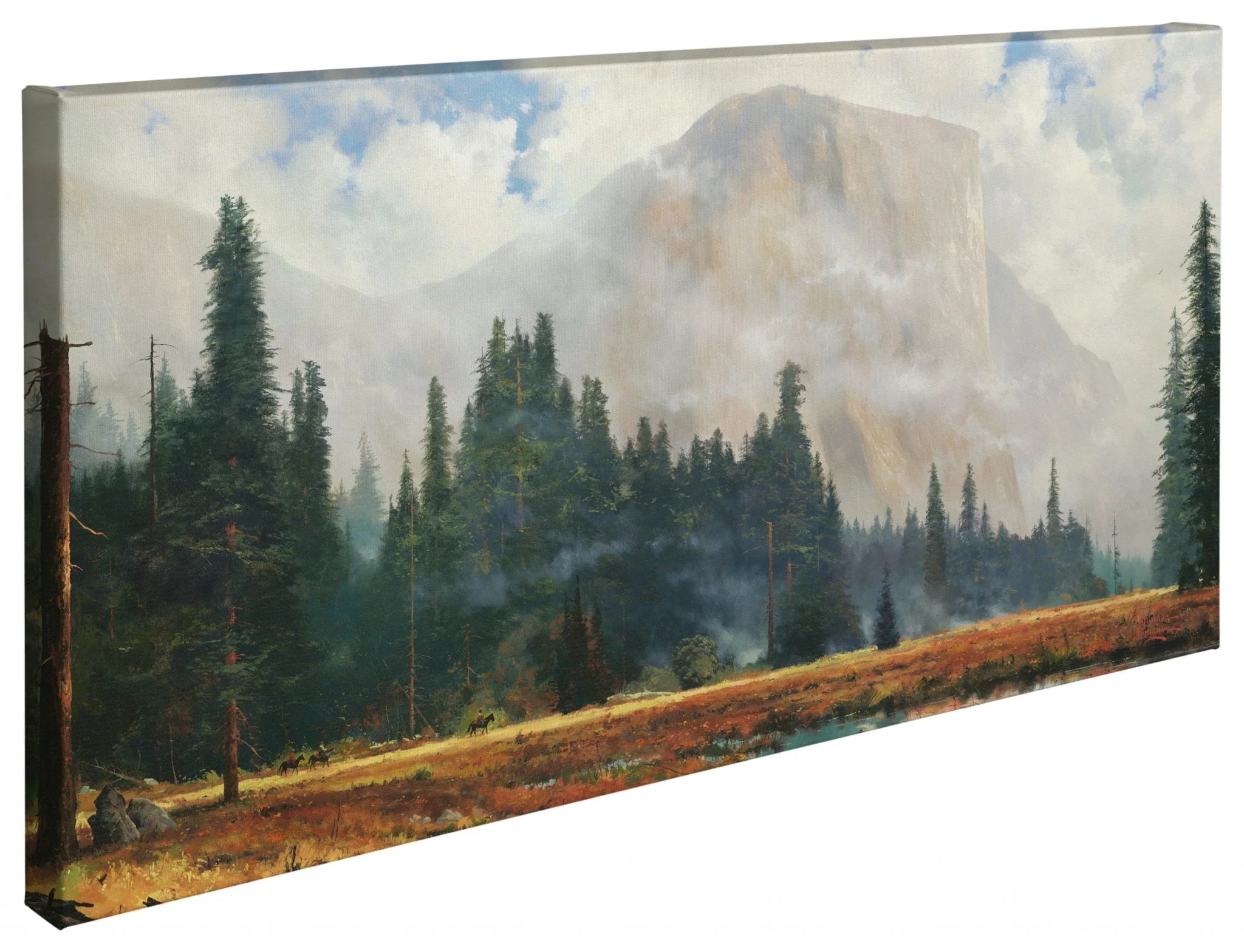 Yosemite Meadow - 16" x 31" Gallery Wrapped Canvas - Image 2
