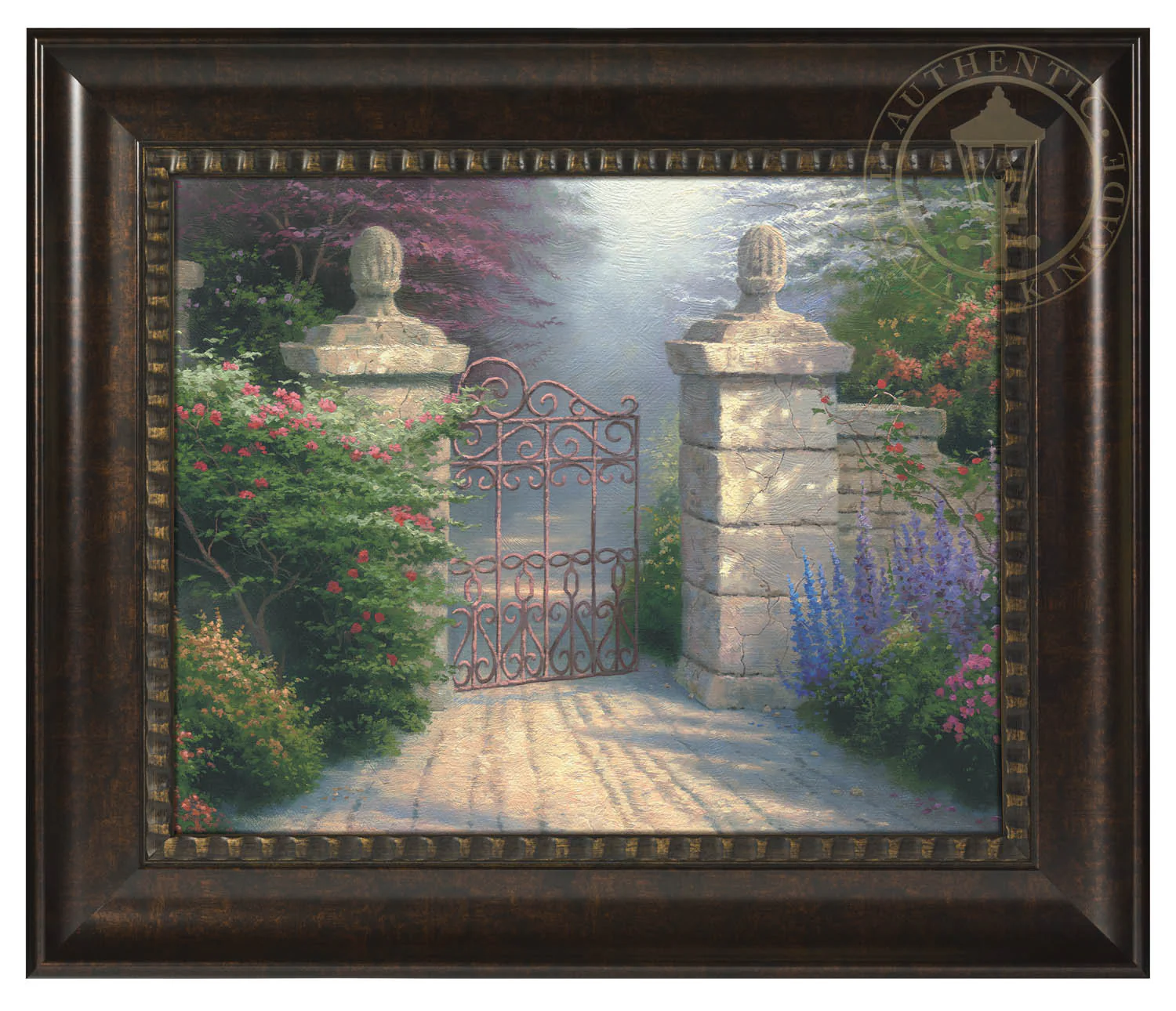 The Open Gate - 16" x 20" Brushstroke Vignette