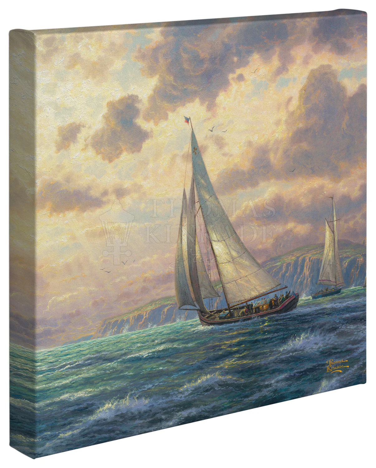 New Horizons - 14" x 14" Gallery Wrapped Canvas - Image 2