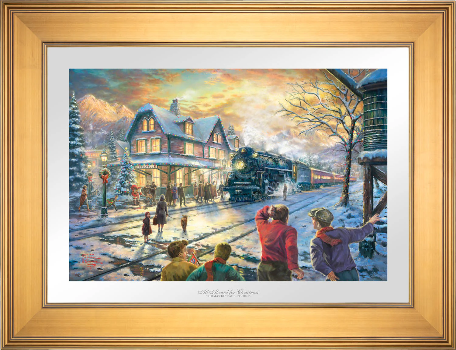 All Aboard for Christmas - Limited Edition Paper - Image 3