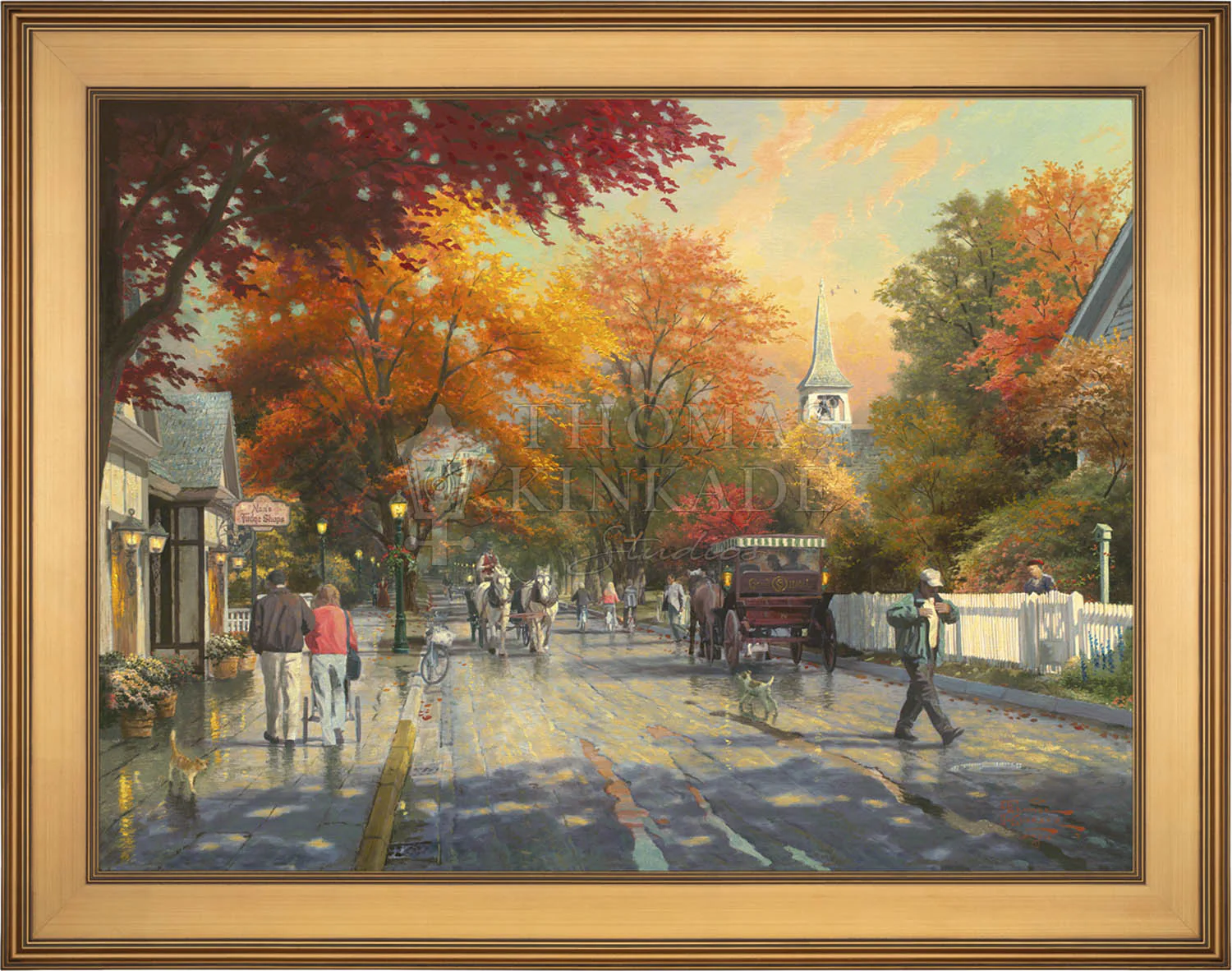 Autumn on Mackinac Island - Limited Edition Canvas - Image 15