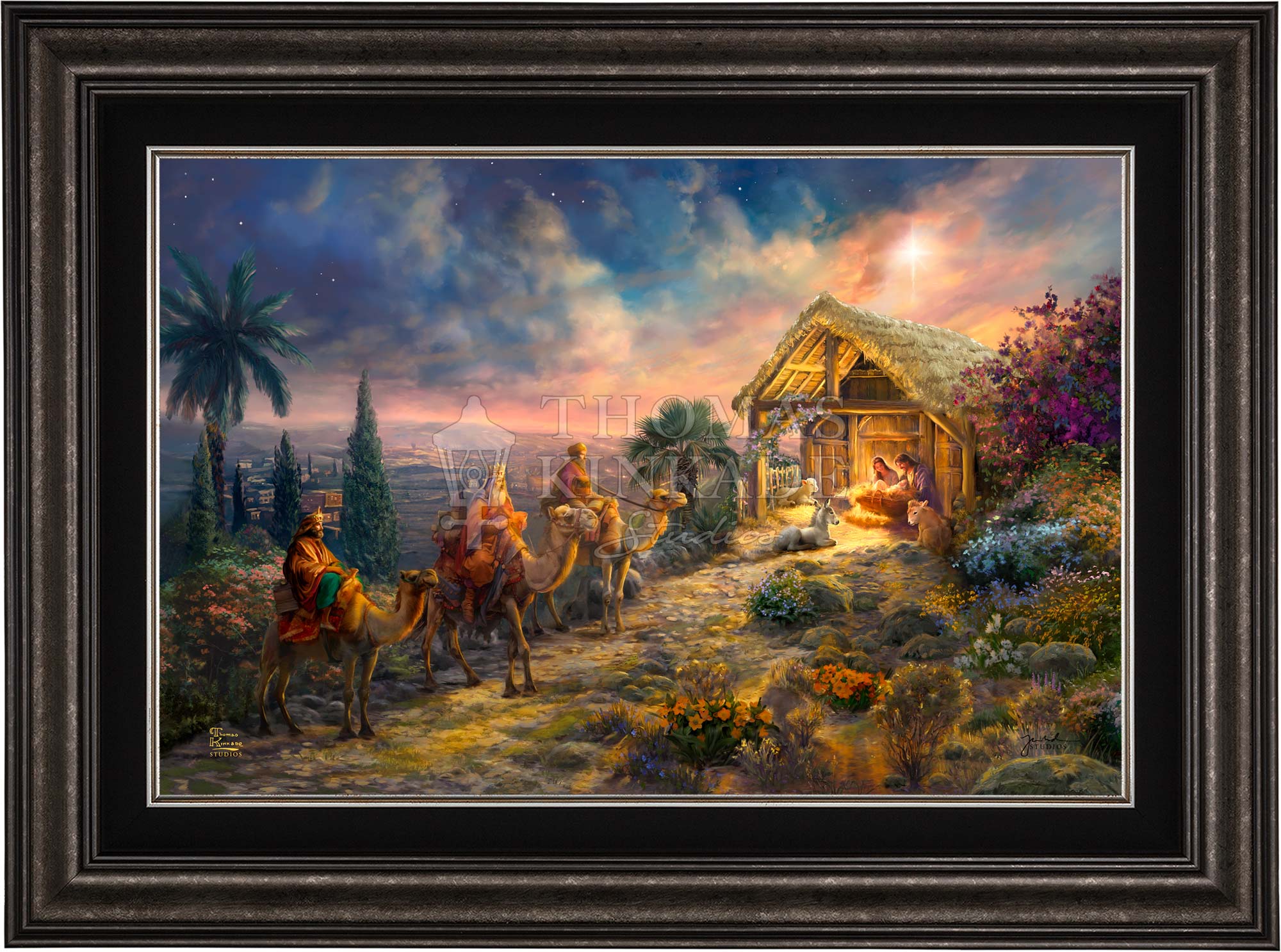 Away in the Manger - Limited Edition Canvas - Image 3