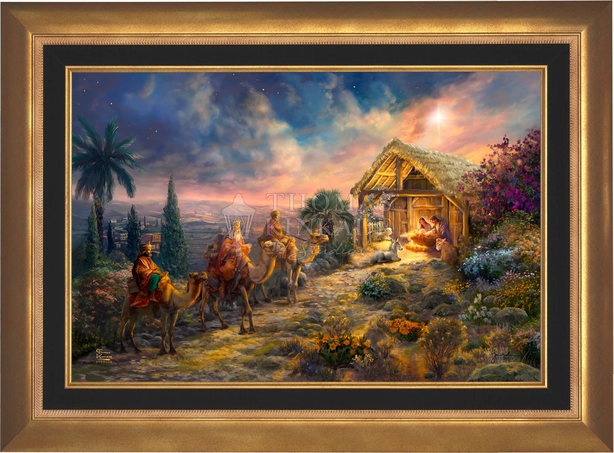 Away in the Manger - Limited Edition Canvas - Image 7