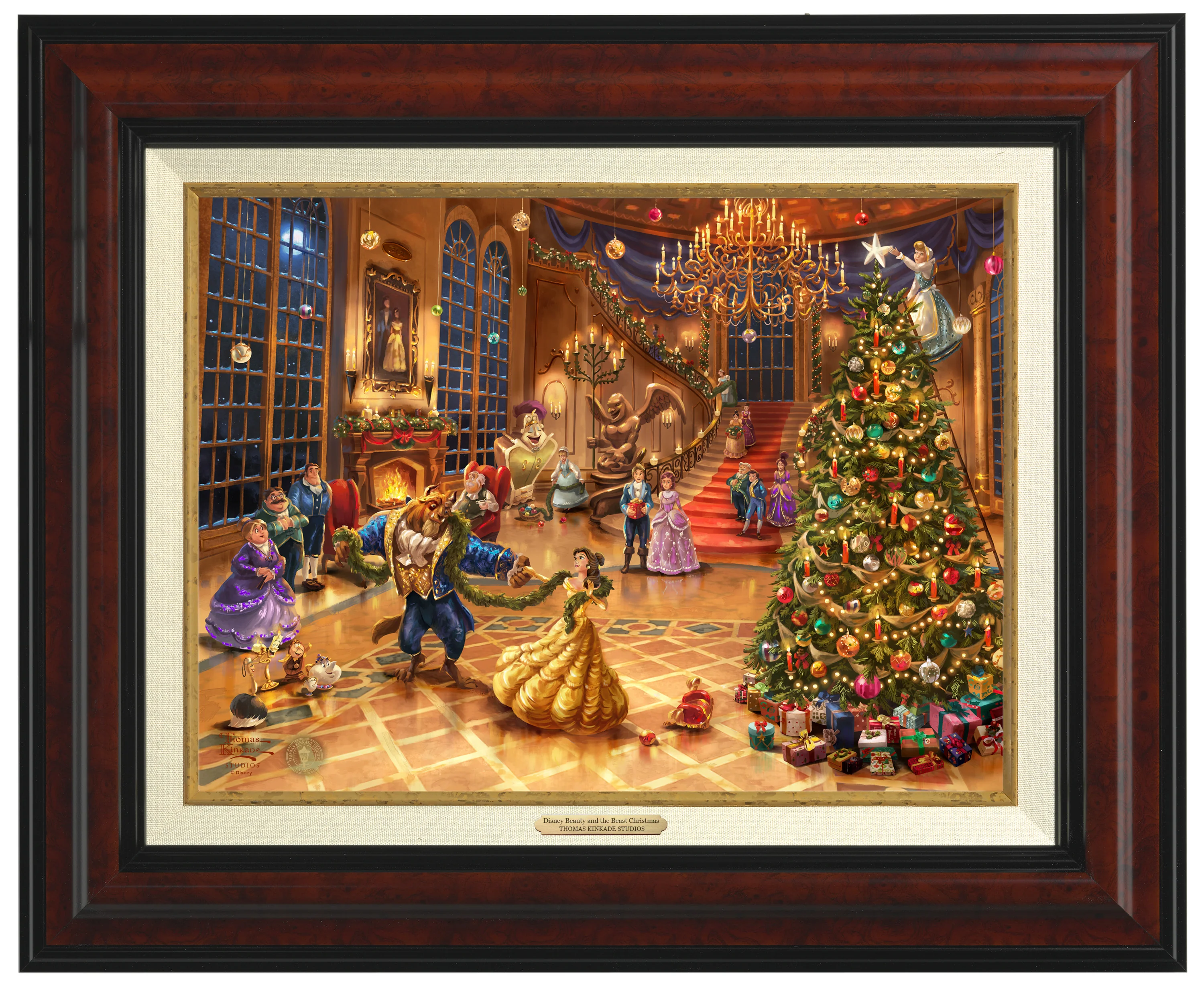 Disney Beauty and the Beast Christmas Celebration - Canvas Classics - Image 3