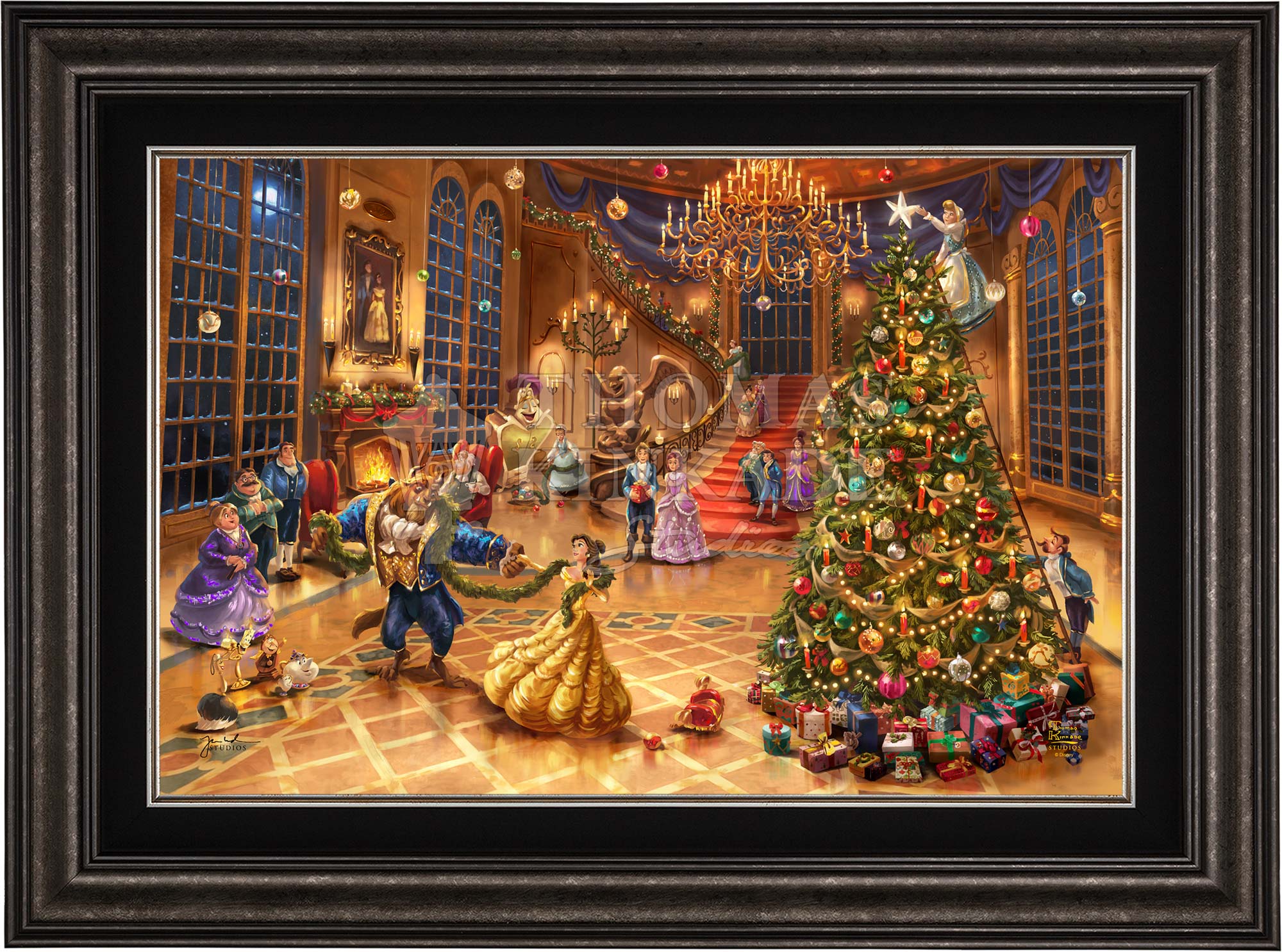 Disney Beauty and the Beast Christmas Celebration - Jewel Edition Art - Image 10