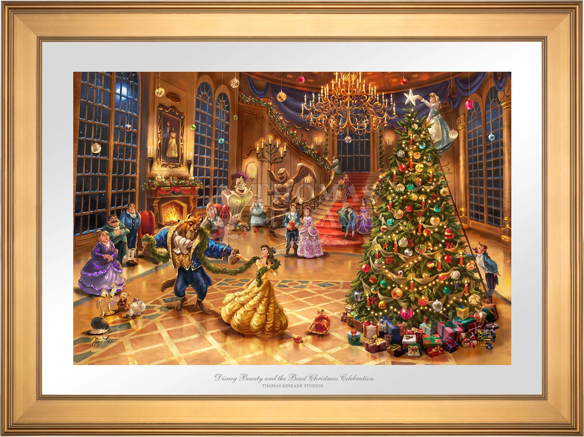 Disney Beauty and the Beast Christmas Celebration - Limited Edition Paper - Image 4