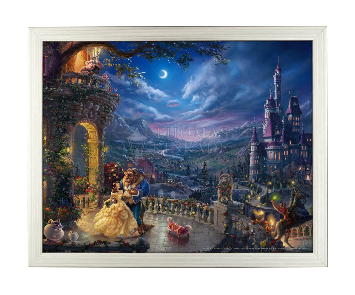 Disney Beauty and the Beast Dancing in the Moonlight - Art Prints - Image 2