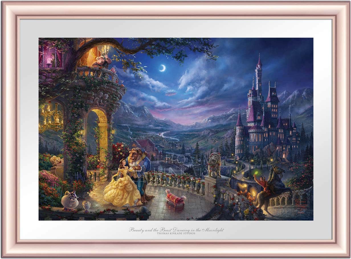 Disney Beauty and the Beast Dancing in the Moonlight - Limited Edition Paper - Image 4