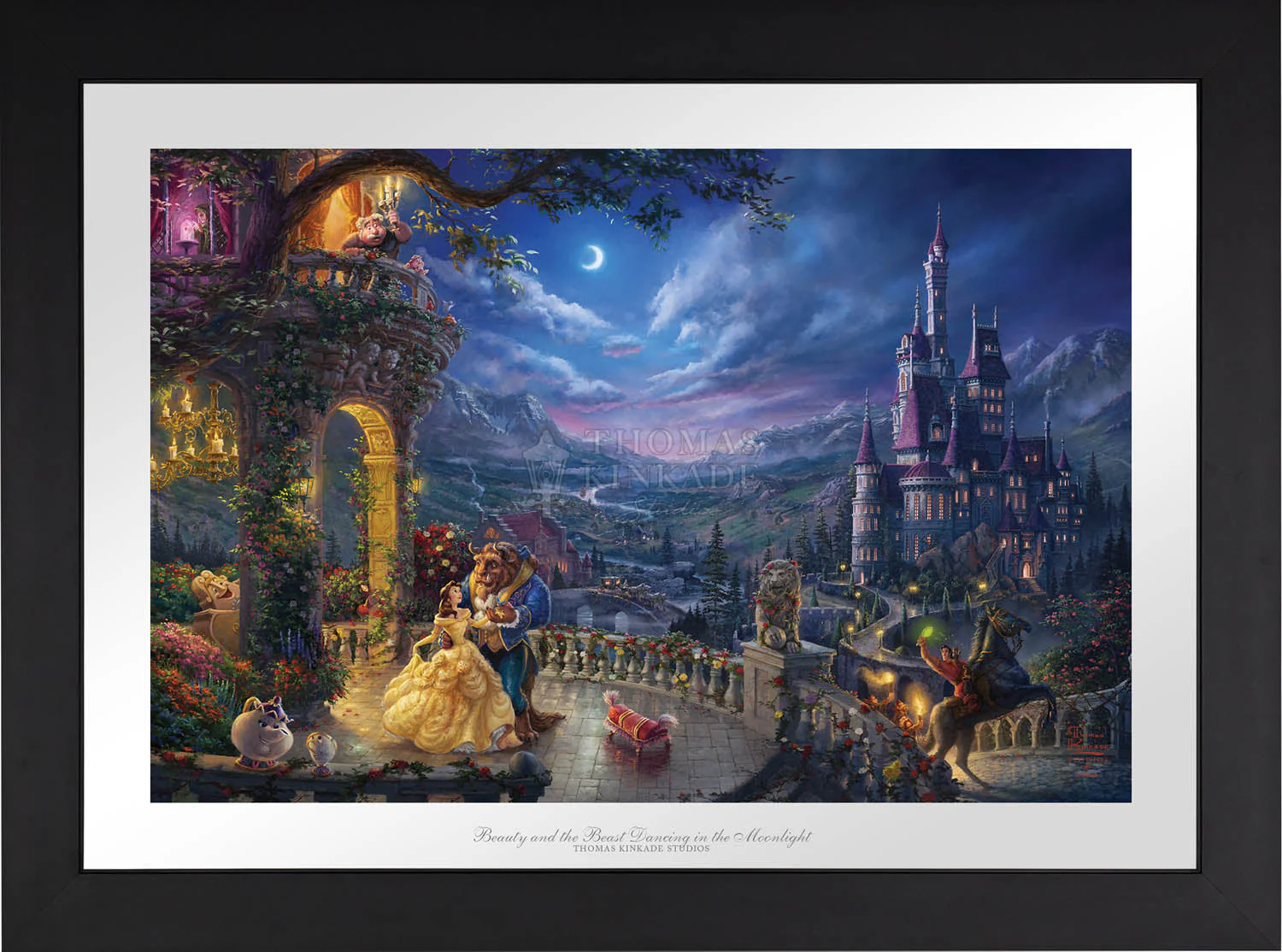 Disney Beauty and the Beast Dancing in the Moonlight - Limited Edition Paper - Image 5