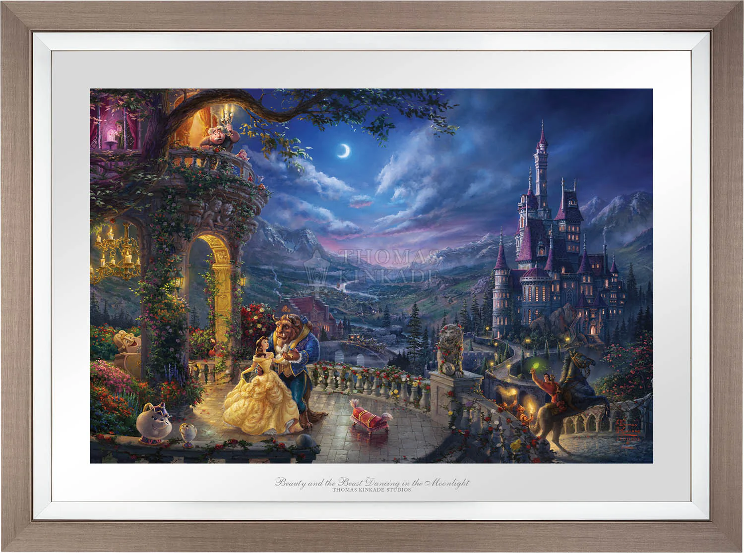Disney Beauty and the Beast Dancing in the Moonlight - Limited Edition Paper - Image 6